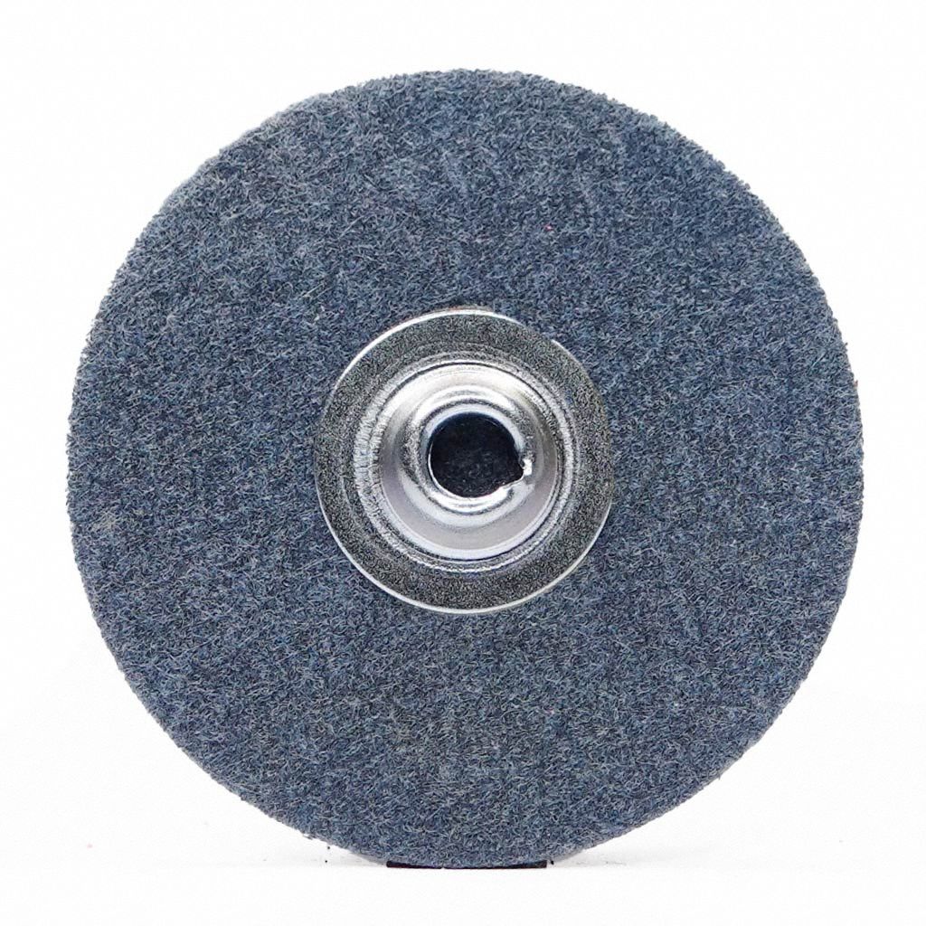 Quick-Change Disc: TS, 1-1/2", Ceramic, 36 Grit, Y Wt Polyester, Ambush