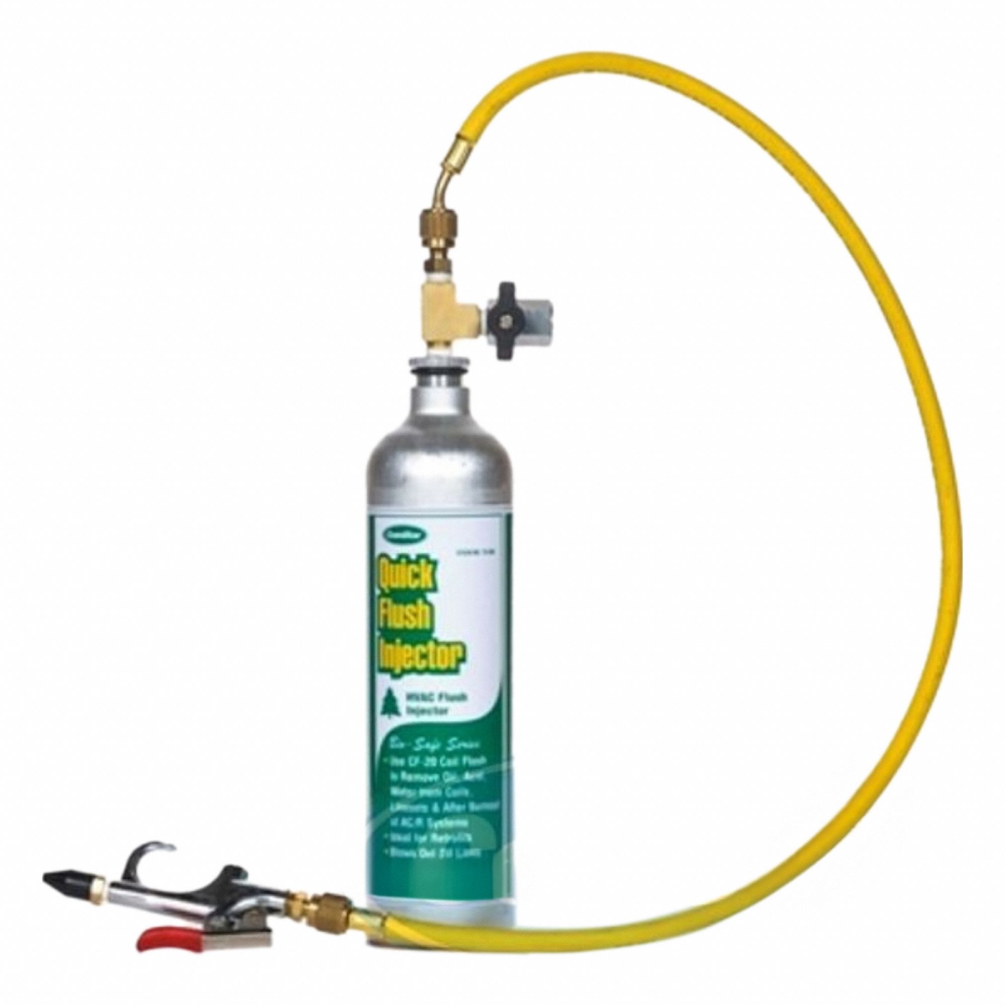 Flush Injector: 32 oz Canister, 5 ton For System Size, For Universal Refrigerant Type