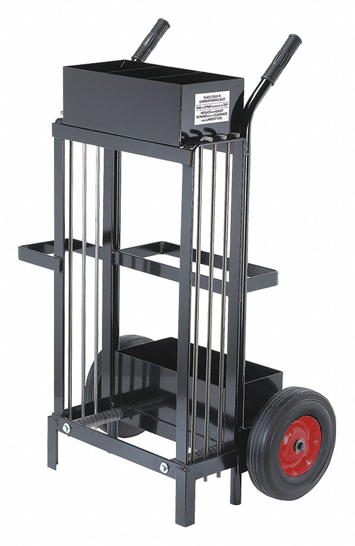 Multi Coil Dispenser, Heavy Duty Ribbon: 3/4 in Min. Strapping Wd, 2 in Max. Strapping Wd