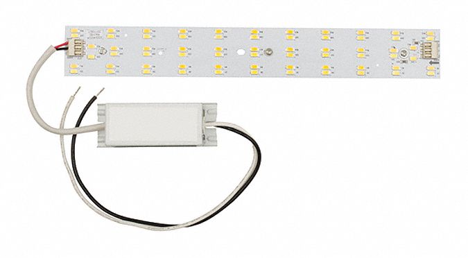 Retrofit LED Kit: LED Repl For 26W CFL, 1, 400 lm, 3000K/4000K, 120 to 277V AC, 80 CRI