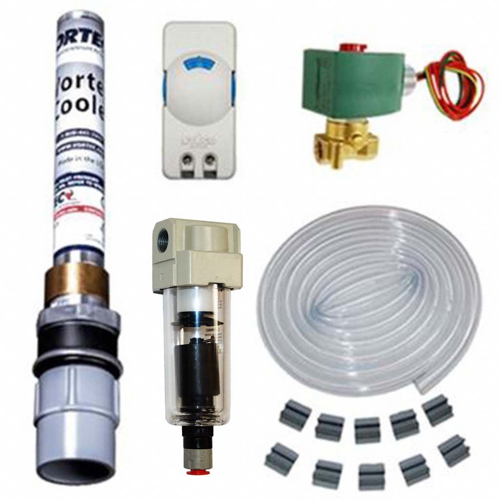 Enclosure Cooler: 400 BtuH, Indoor Dust-Tight, Cooling Only, 120V, 12, Roof Mount/Wall Mount