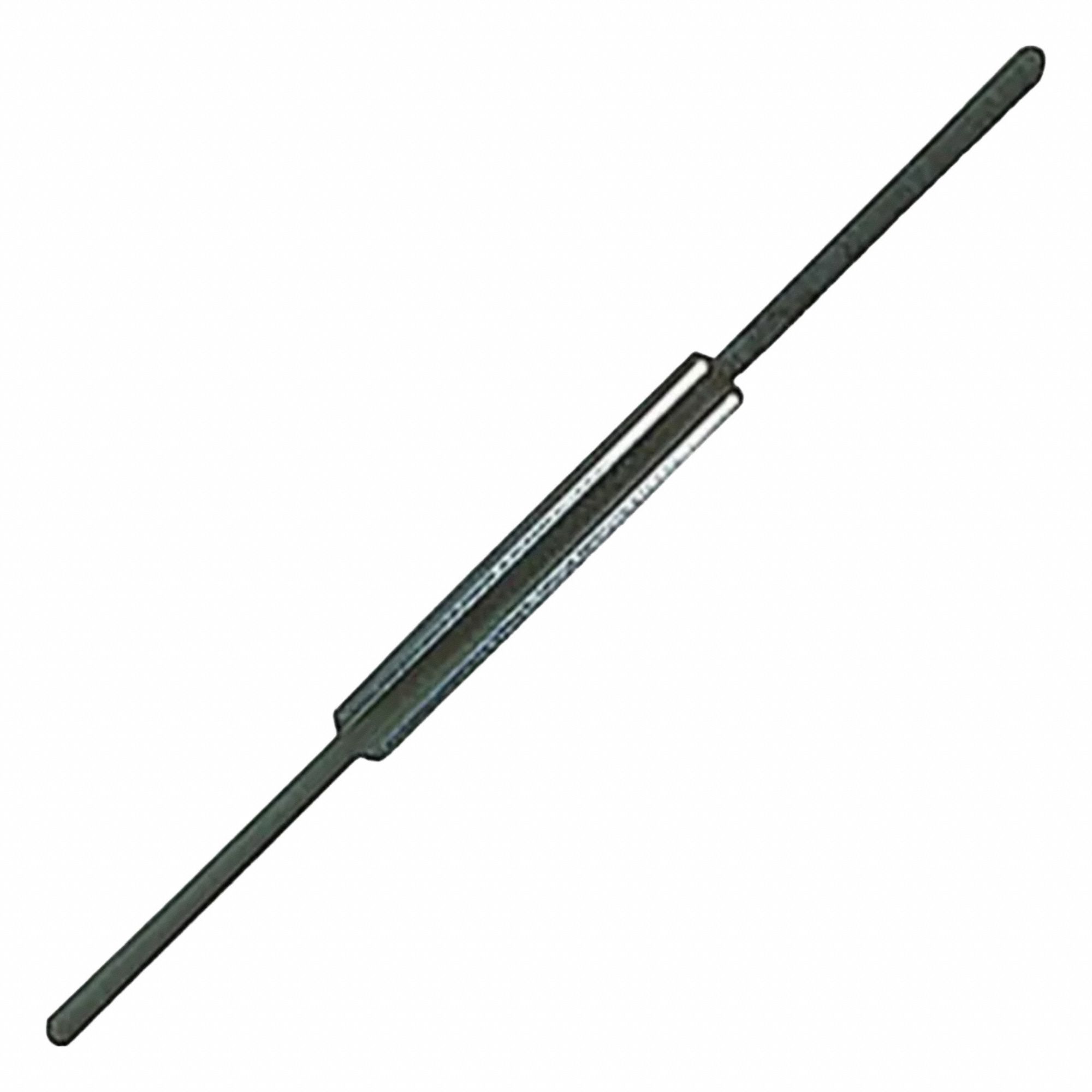 Prong Fastener: Prong Base, 2 in Fastener Capacity, One Piece, Metal, 100 PK
