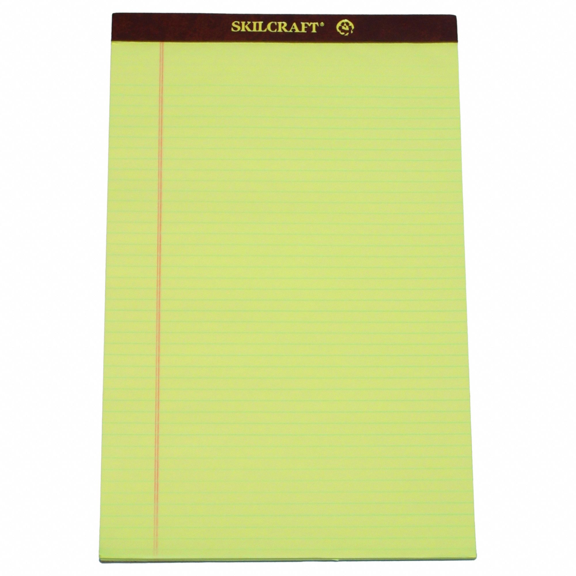 Pad LegalRule Canary 8-1/2 X 14 PK12