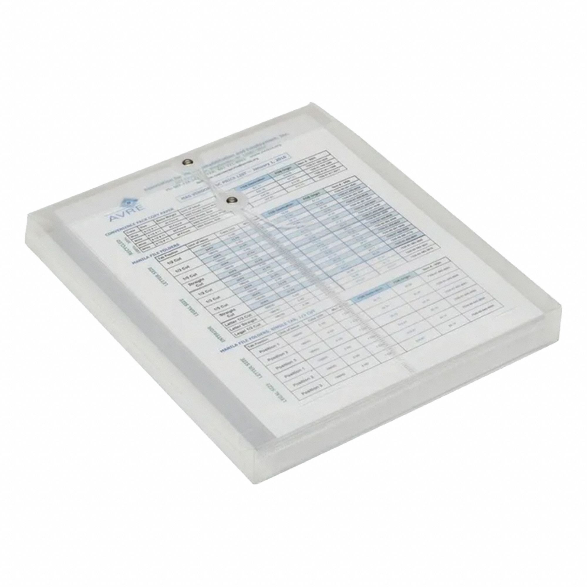 Expandable Envelope: 9 3/4 in x 11 5/8 in Envelope Size, Side, 1 1/4 in Expanded Dp, 5 PK