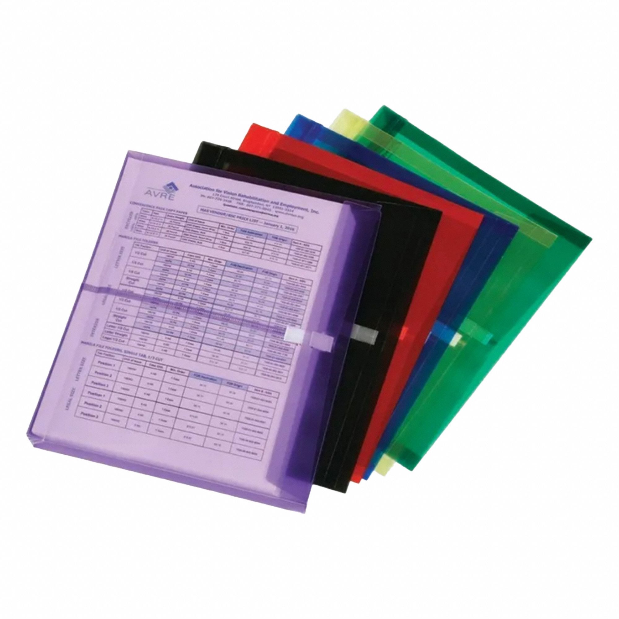 Expandable Envelope: 9 3/4 in x 11 5/8 in Envelope Size, Side, 1 1/4 in Expanded Dp, 6 PK