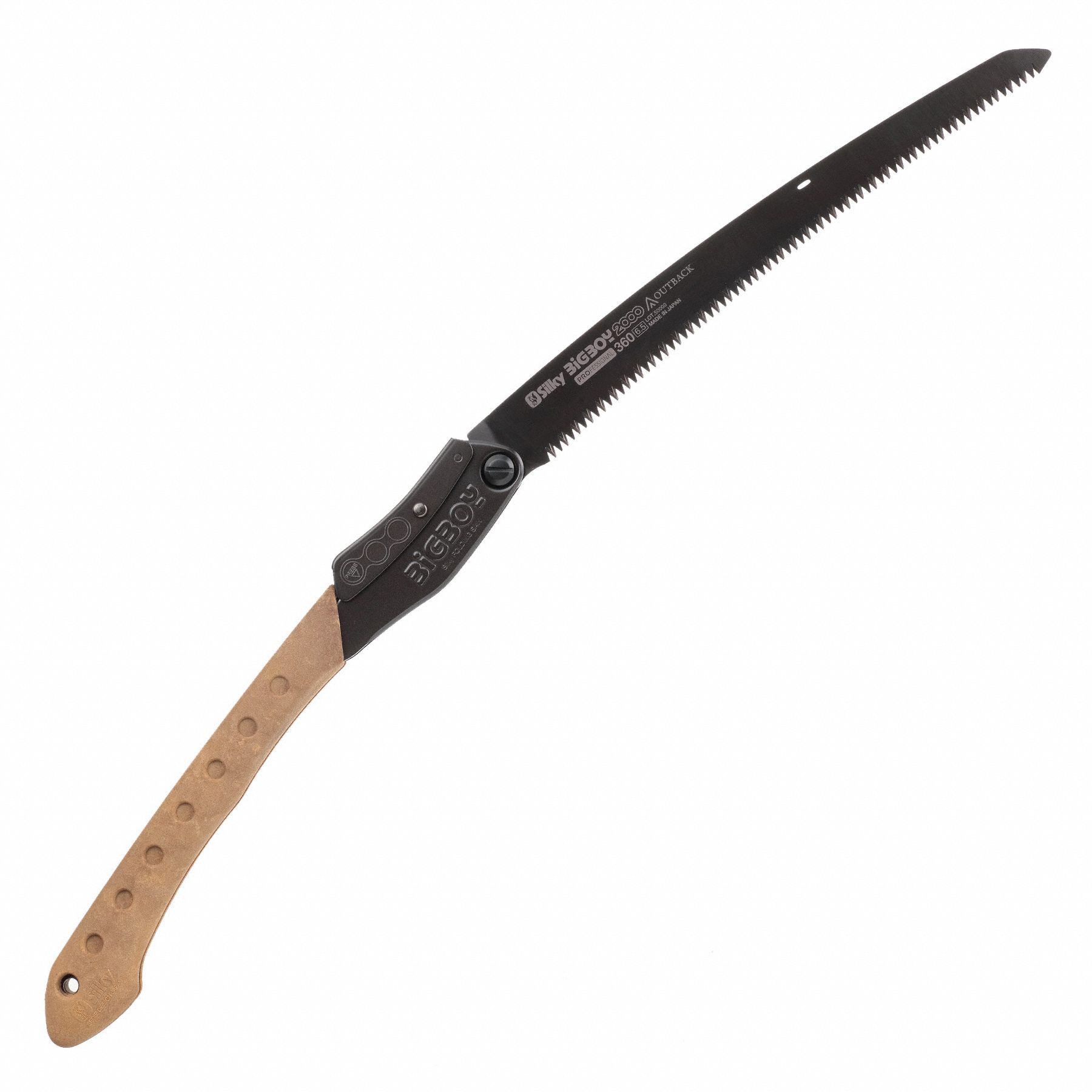 Pruning Saw: 14 1/4 in Blade Lg, Carbon Steel, 30 1/4 in Overall Lg, 5.5, 0.07 in Blade Thick, Wood