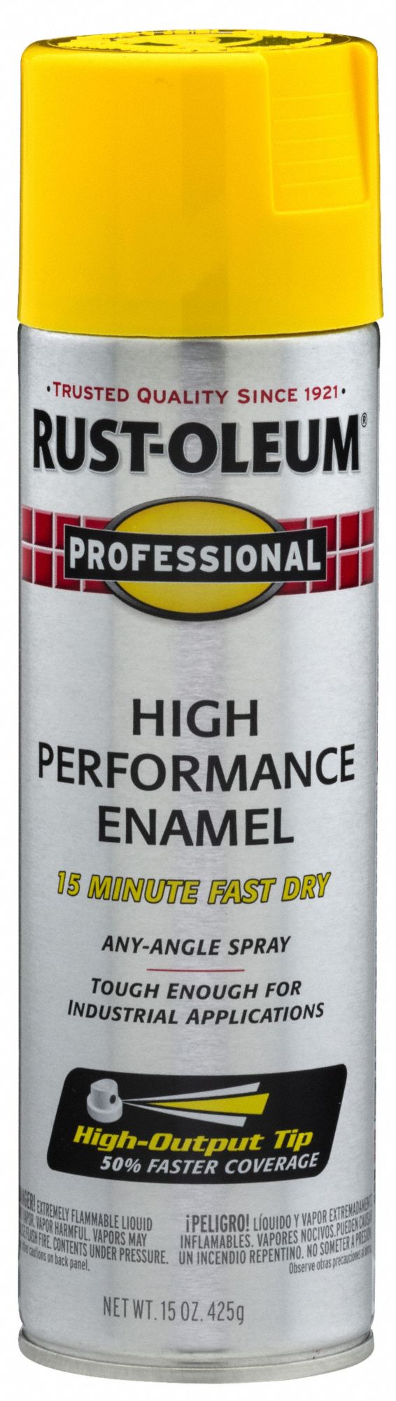 Rust Preventative Spray Paint: Std Spray Paints, Gen Purpose Spray Paint, Yellow, Solvent