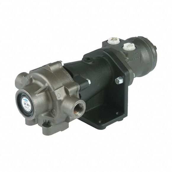 Reverse Roller Spray Pump: CWSE, 1, 000 RPM Max RPM, 8 Rollers, Silver Cast, NPT, 3/4 in NPT