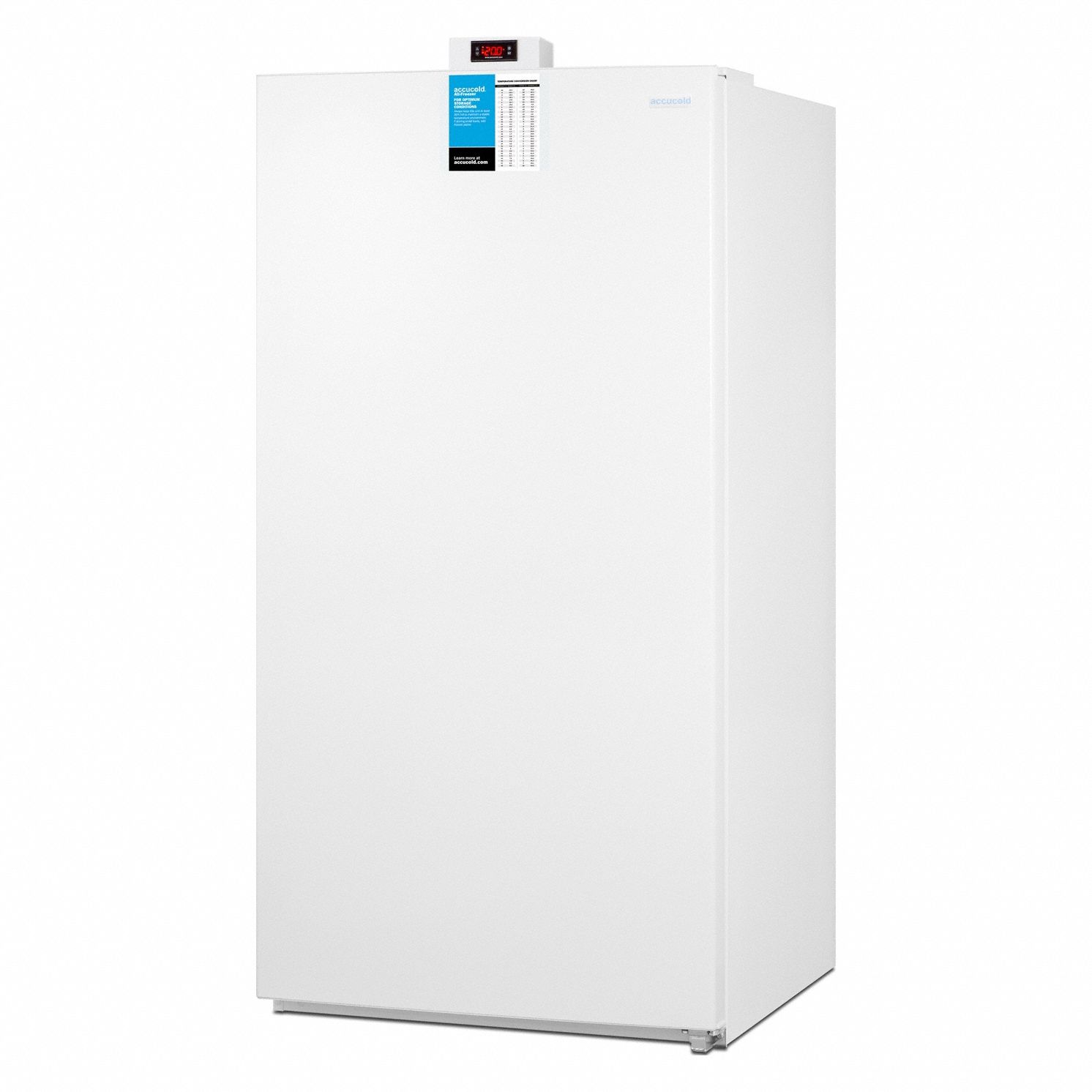 Freezer: Upright, 17 cu ft, -25°C to -10°C, Frost-Free Defrost Method, 30 1/4 in Overall Dp