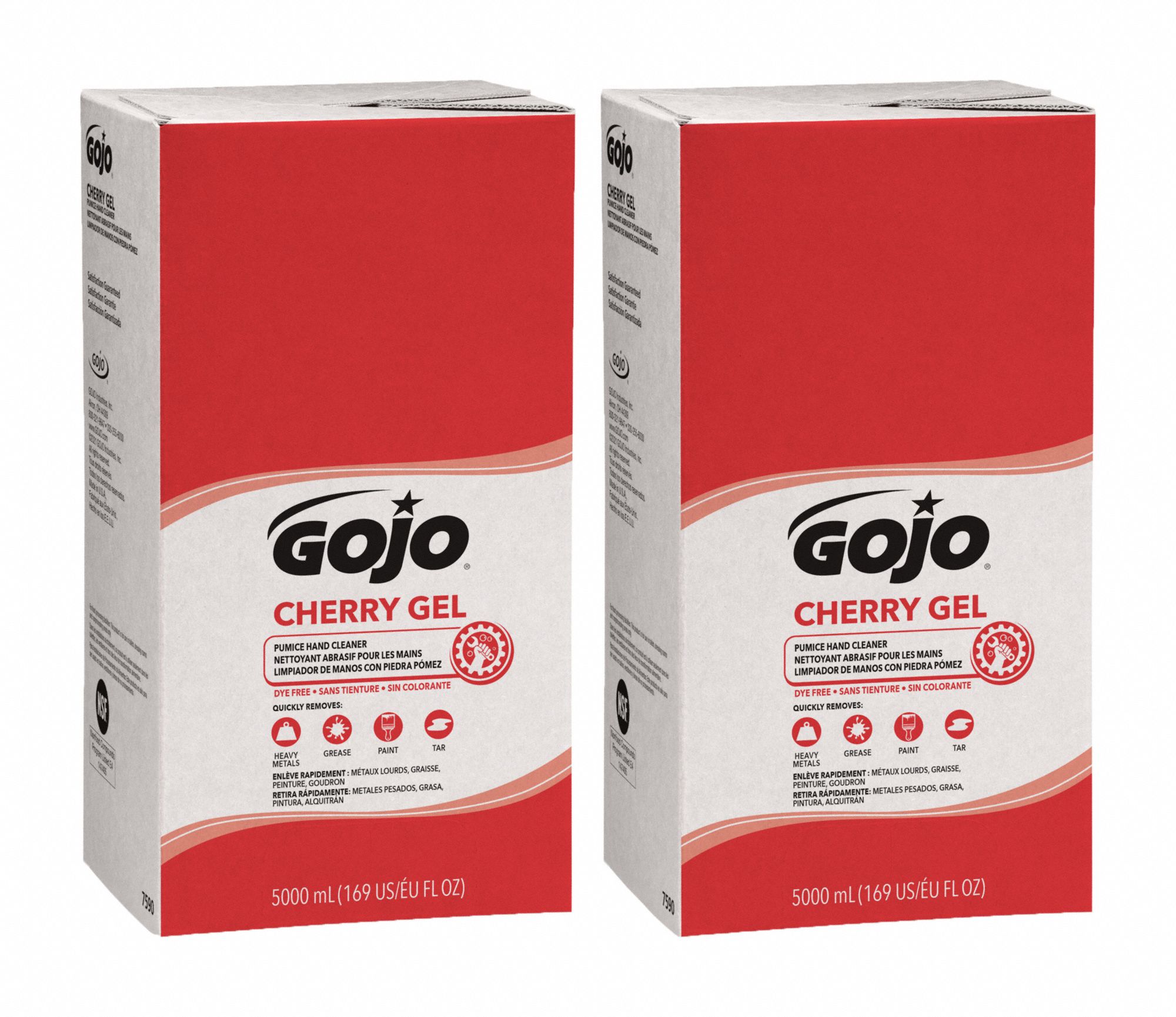 GOJO Hand Cleaner 5,000 mL Size, Requires Dispenser, GOJO, Scrubbing