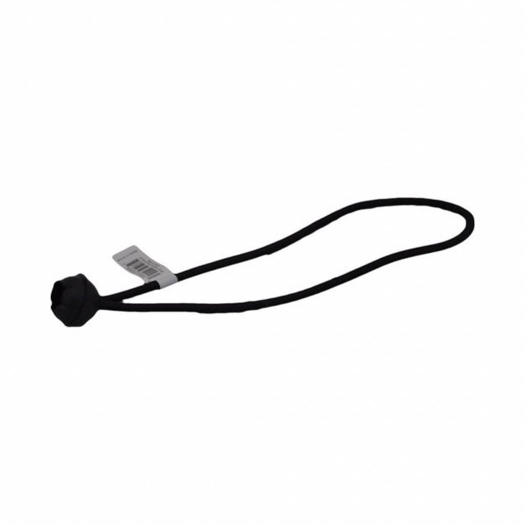Ball Bungee Cord: Nylon, 9 in Overall Lg
