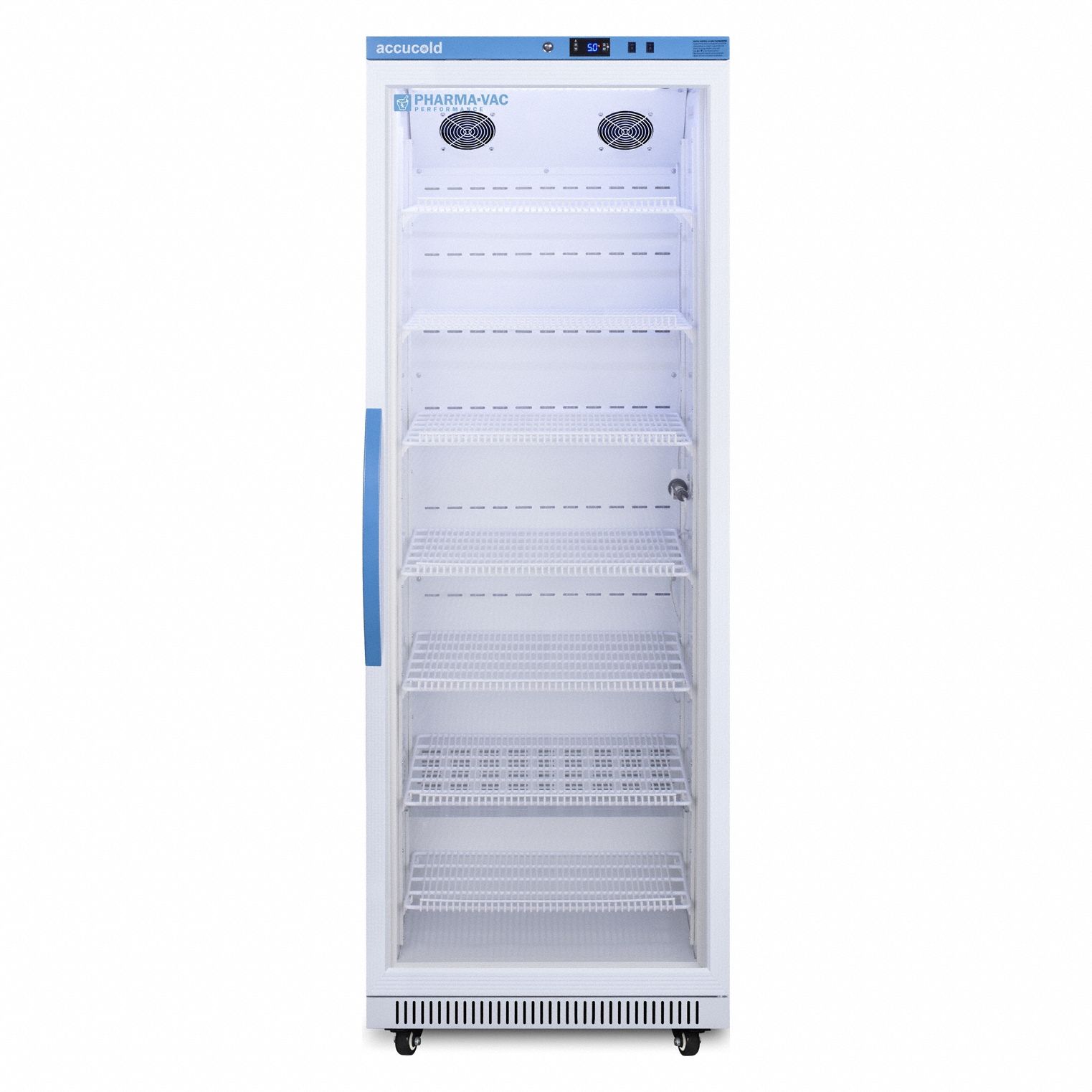 Vaccine Refrigerator: 18 cu ft, Upright, 2°C to 8°C, 26 in Overall Dp, 27 1/2 in Overall Wd