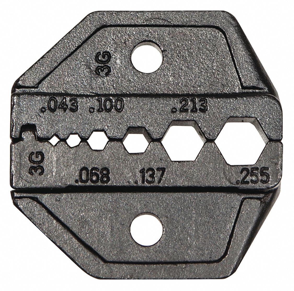 thumbnail image 2 of Bingfu Hex Crimper Die For Coax Cable - Fits RG58, RG59, RG62, RG6, LMR300 2 of 2