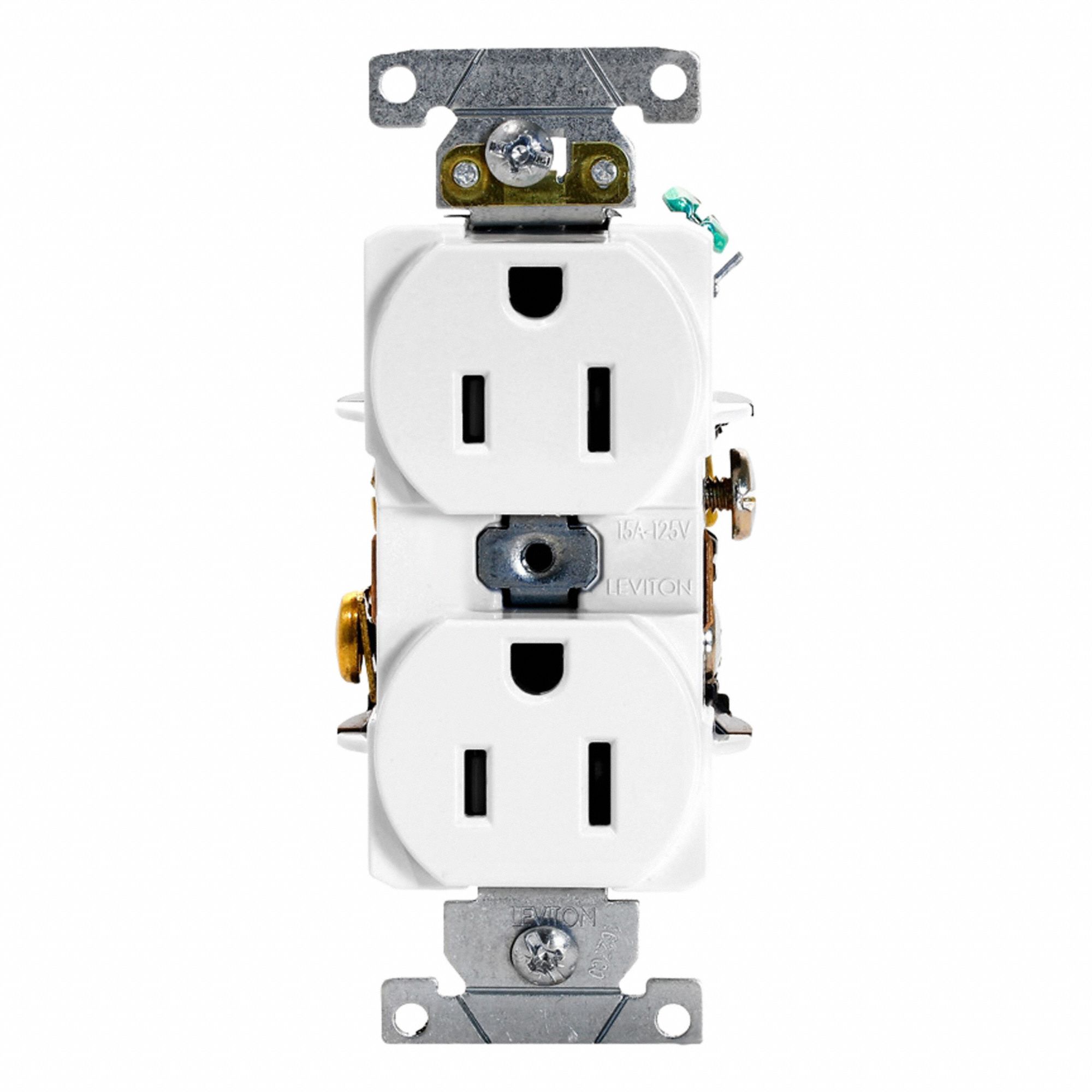 Duplex Receptacle Outlet 15A White 125V