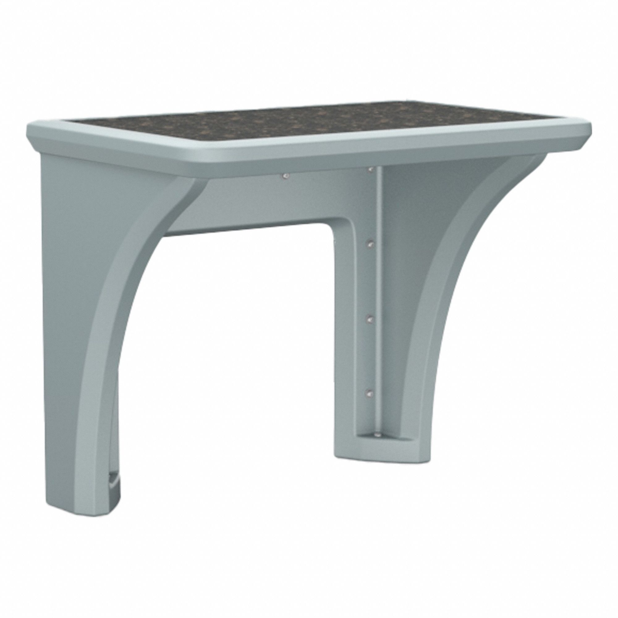 Wall-Mount Desk: Gray, 29 in Overall Ht, 36 in Overall Wd, 24 in Overall Dp, Wall Mount