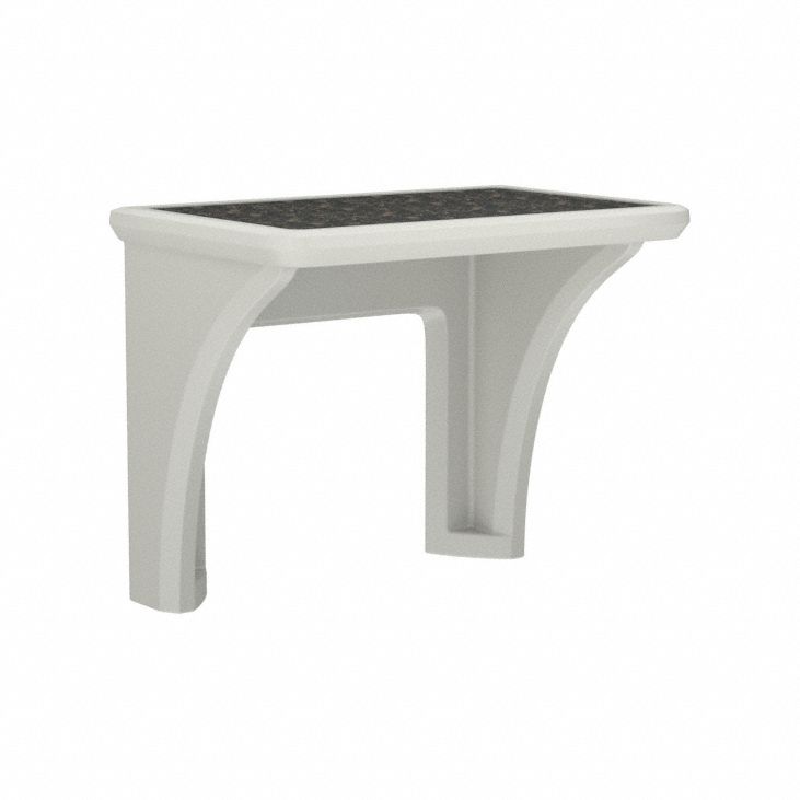 Wall-Mount Desk: Slate Gray, 29 in Overall Ht, 36 in Overall Wd, 24 in Overall Dp, ISO 22196