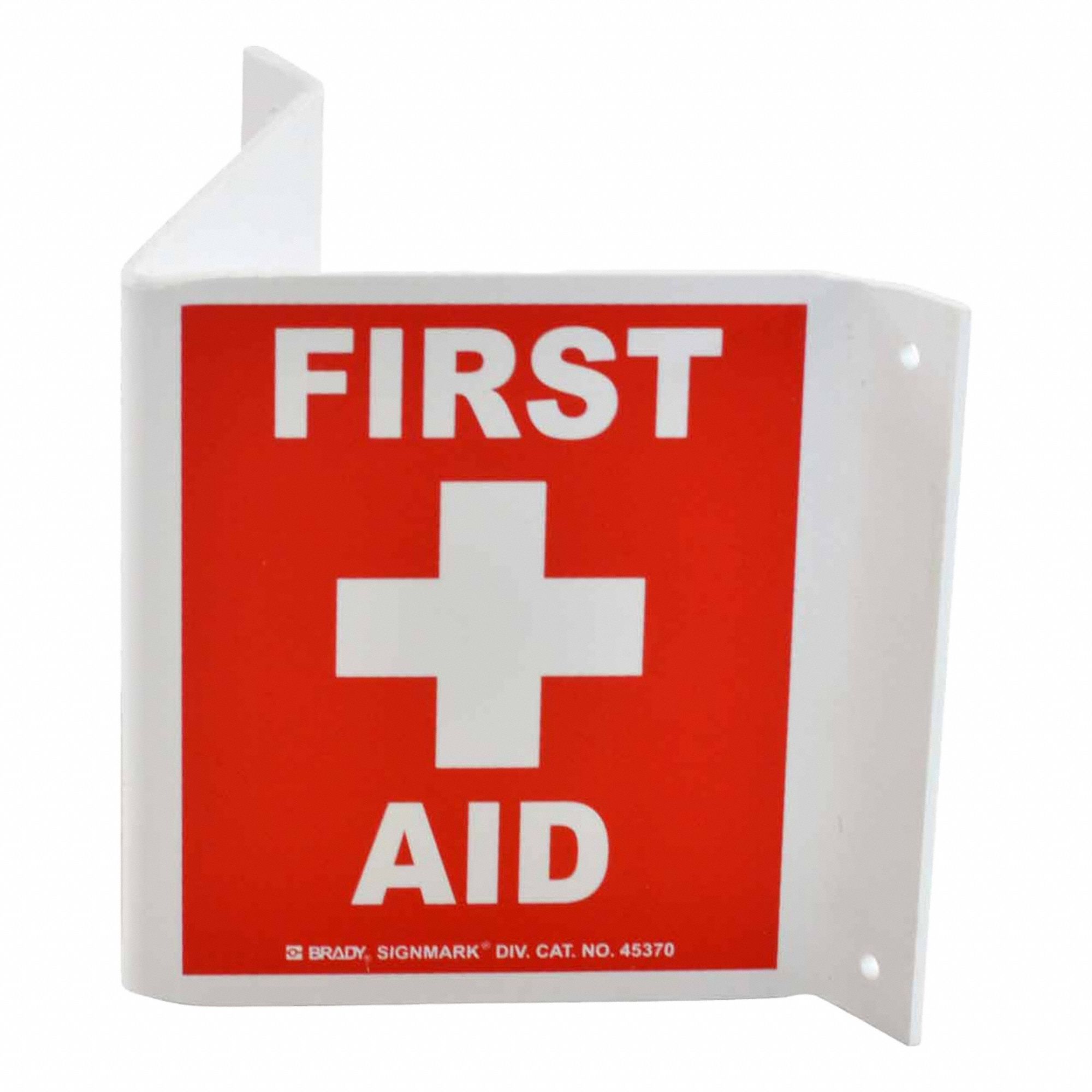 HIGH VISIBILITY SIGN First Aid