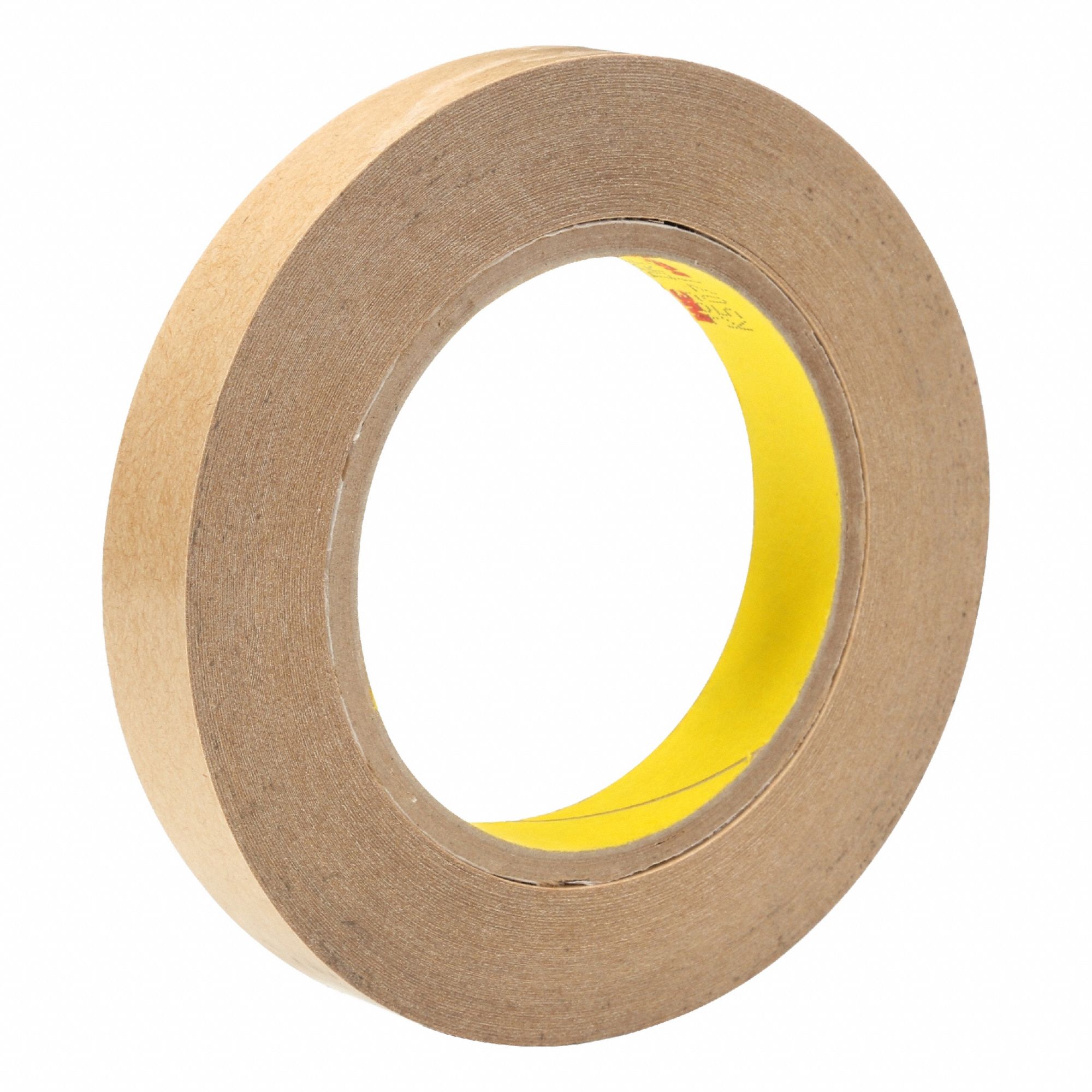 Transfer Tape: 3/4 in Wd, 60 yd Lg, 2 mil Thick, Kraft Paper, Acrylic, Transparent, 48 PK