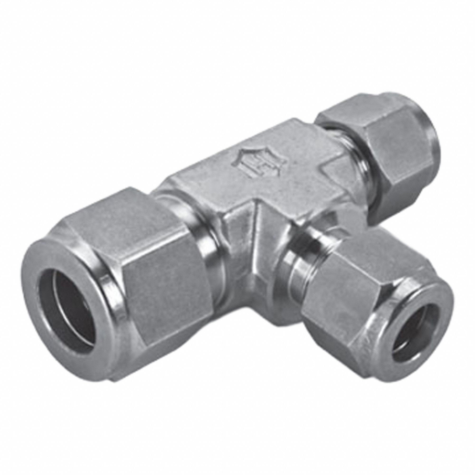 Tee,  SS,  Tube 1/2",  Tube 1/4",  Tube 1/2"