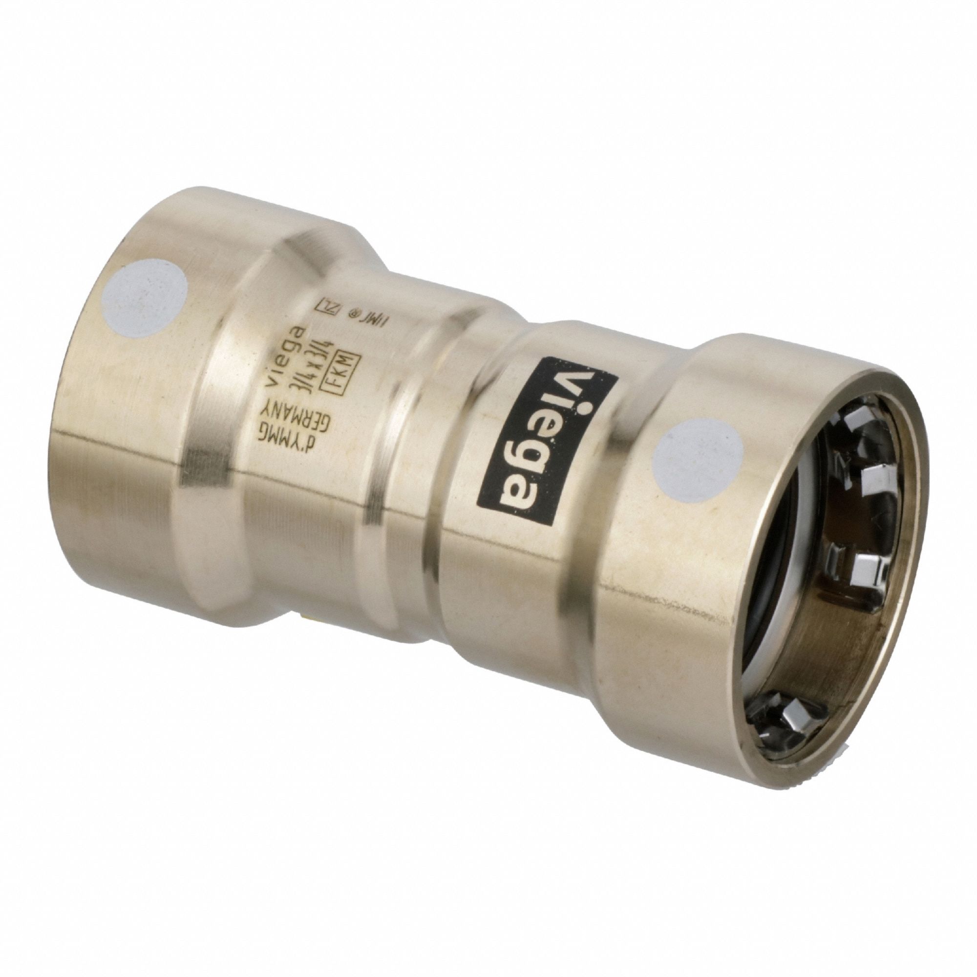 Transition Coupling: Coupling Body, 3/4 in CTS x 3/4 in Pipe size, Bronze