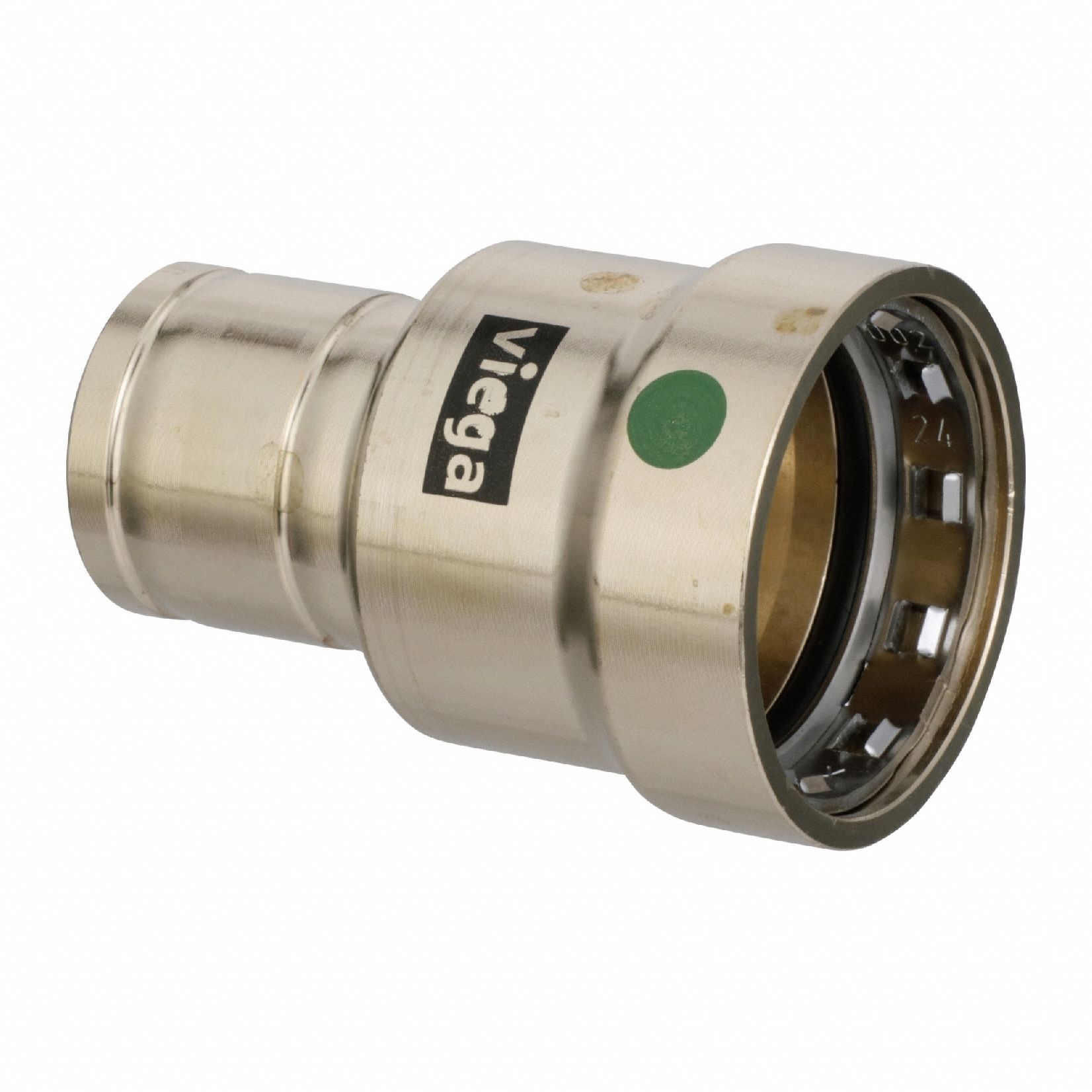 Transition Coupling: Straight, 1 in CTS x 1 in CTS size, Press-fit x FTG, Bronze