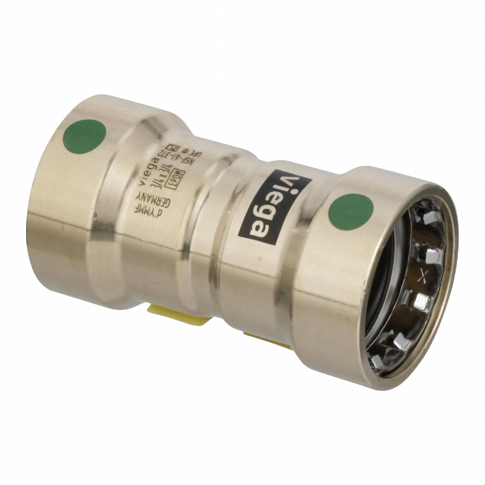 Transition Coupling: Coupling Body, 3/4 in CTS x 3/4 in Pipe size, Bronze