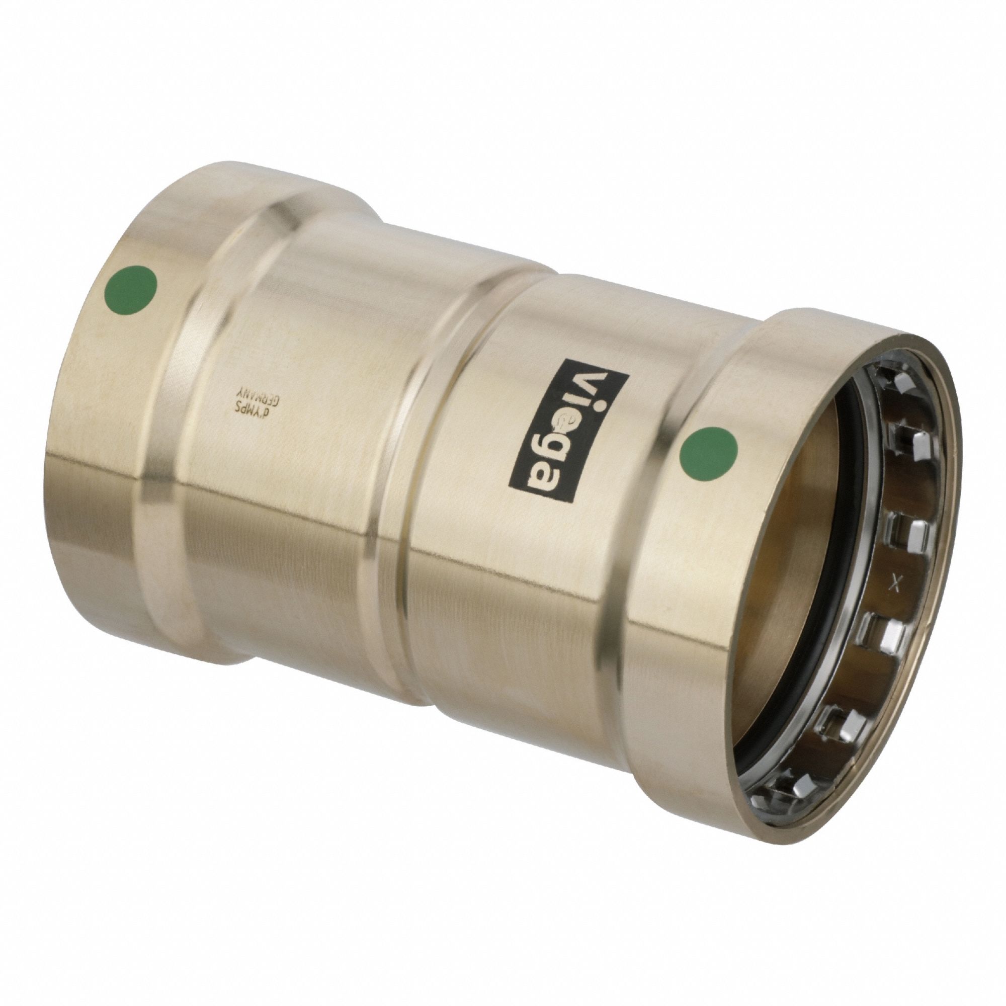 Transition Coupling: Coupling Body, 2 in CTS x 2 in Pipe size, Press-fit x Press-fit