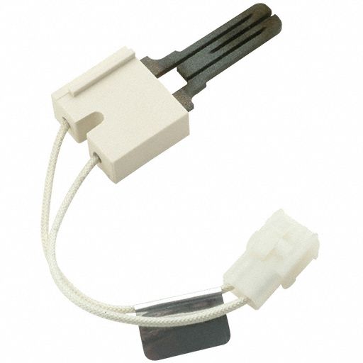 Hot Surface Igniter: OEM, Silicon Carbide, 5 1/4 in Lead Lg, 120V AC, Plug-In, 2 1/4 in Probe Lg