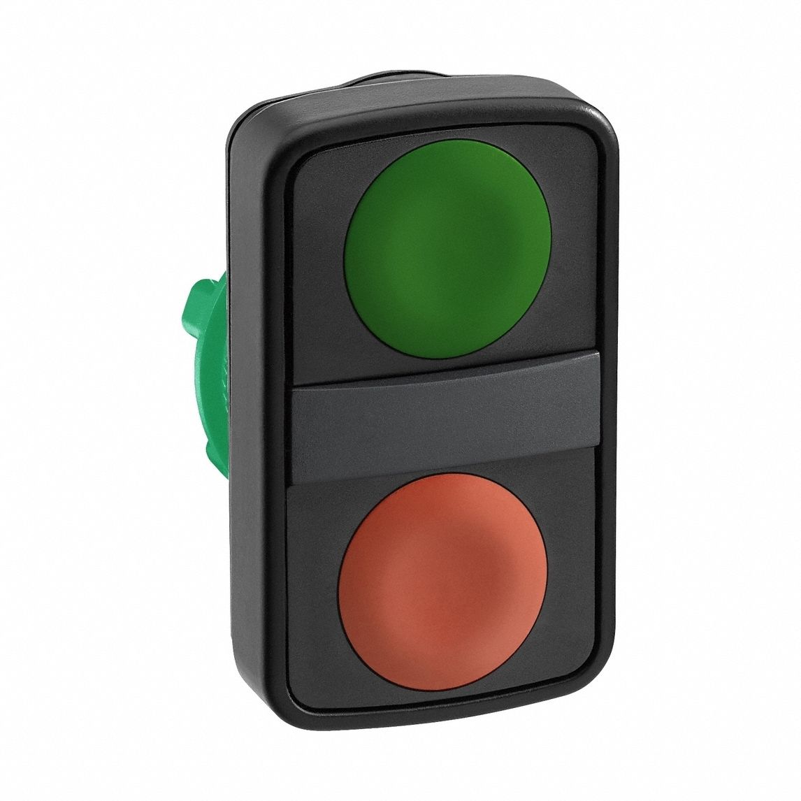 Multihead Operator: Non-Illuminated, 2 Button, Flush Profile, 22 mm Mounting Size