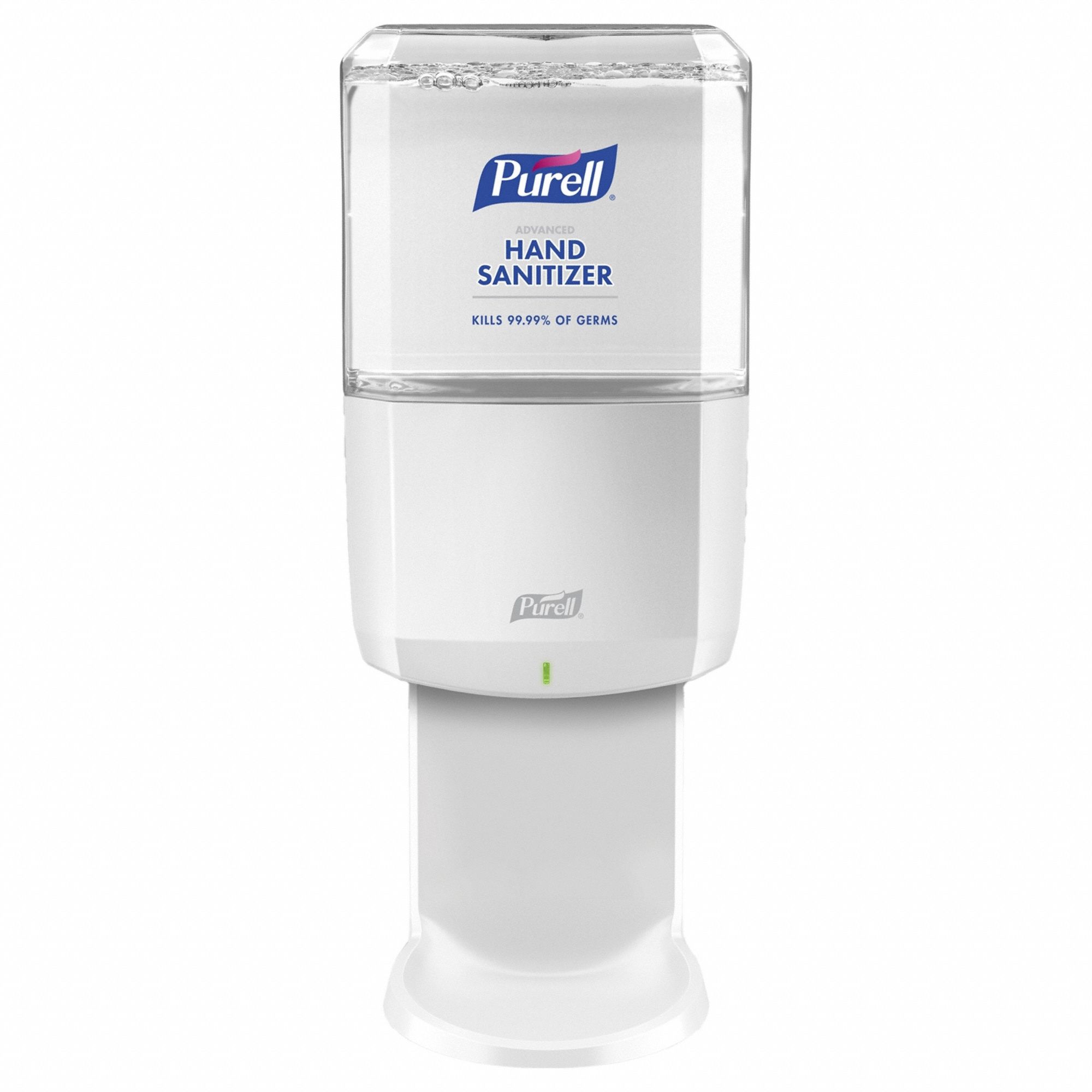 HAND SANITIZER DISPENSER, AUTO, ES8 SERIES, WHITE, GLOSSY, 1,200 ML REFILL SIZE