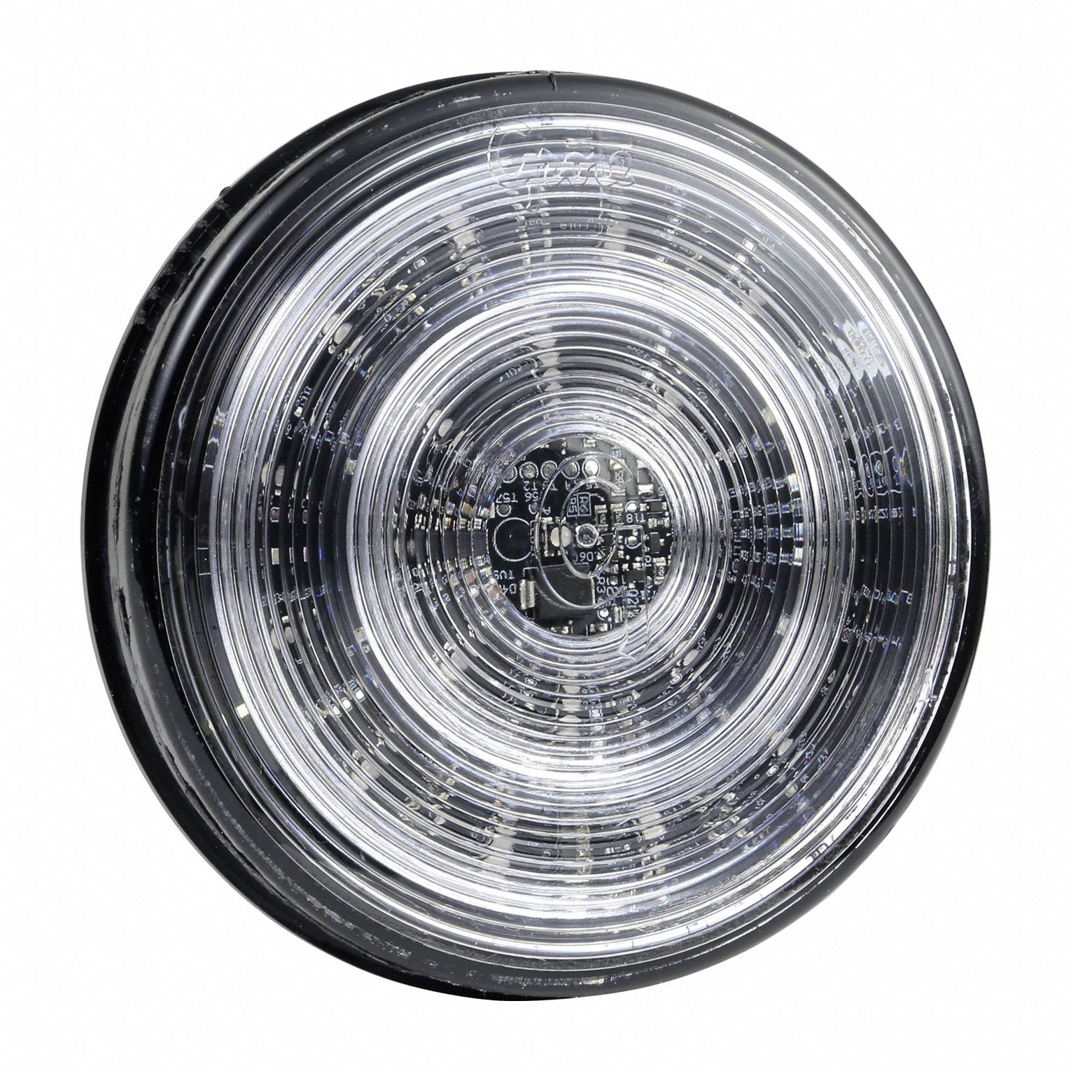 Strobe Light: Strobe, Blue, 3/4 in Overall Wd, 3/4 in Overall Ht, LED, 12V DC