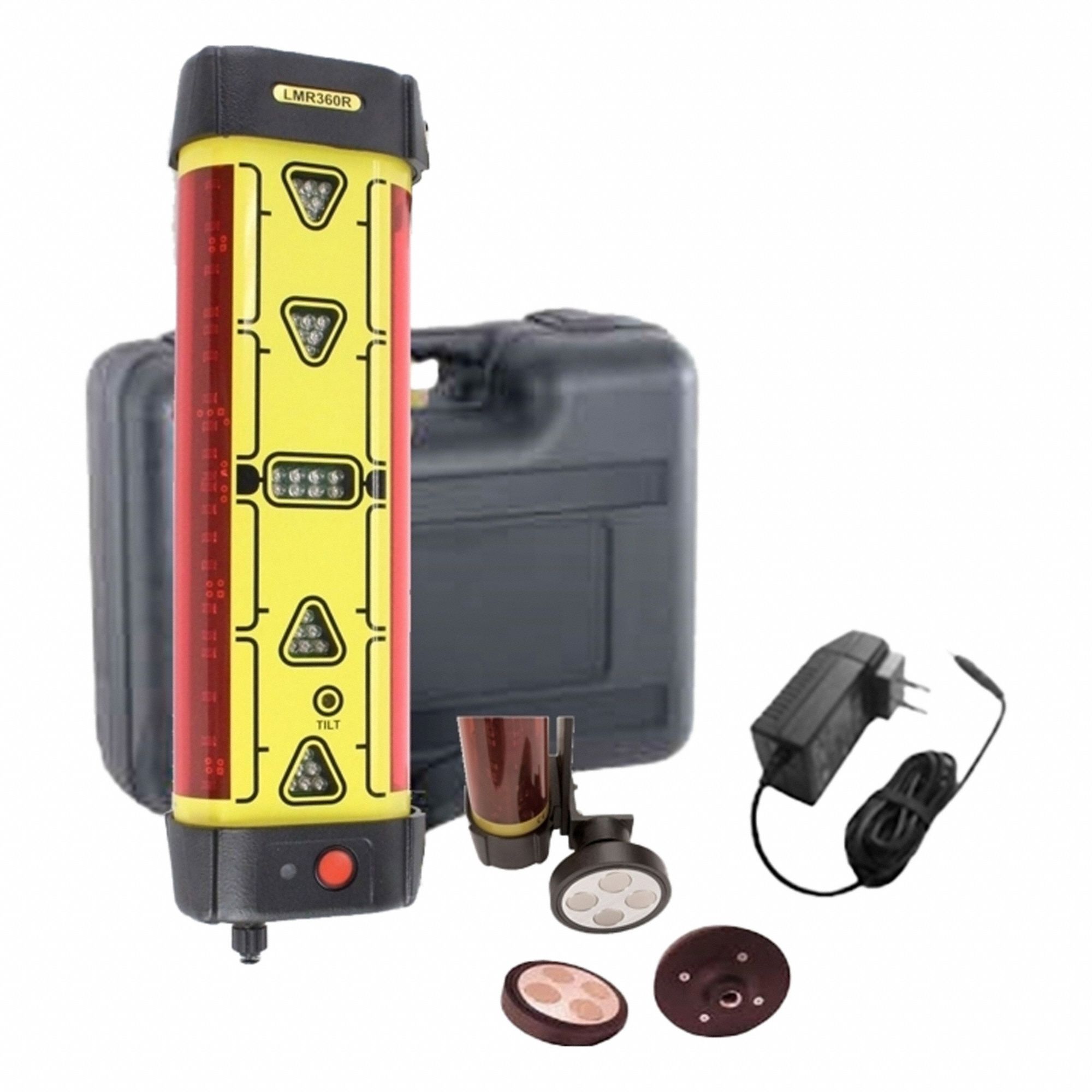 Laser Receiver Kit: Includes Batteries, NiMH, Red, 820C68/820C69/820C70/820C71/820C72/820C73