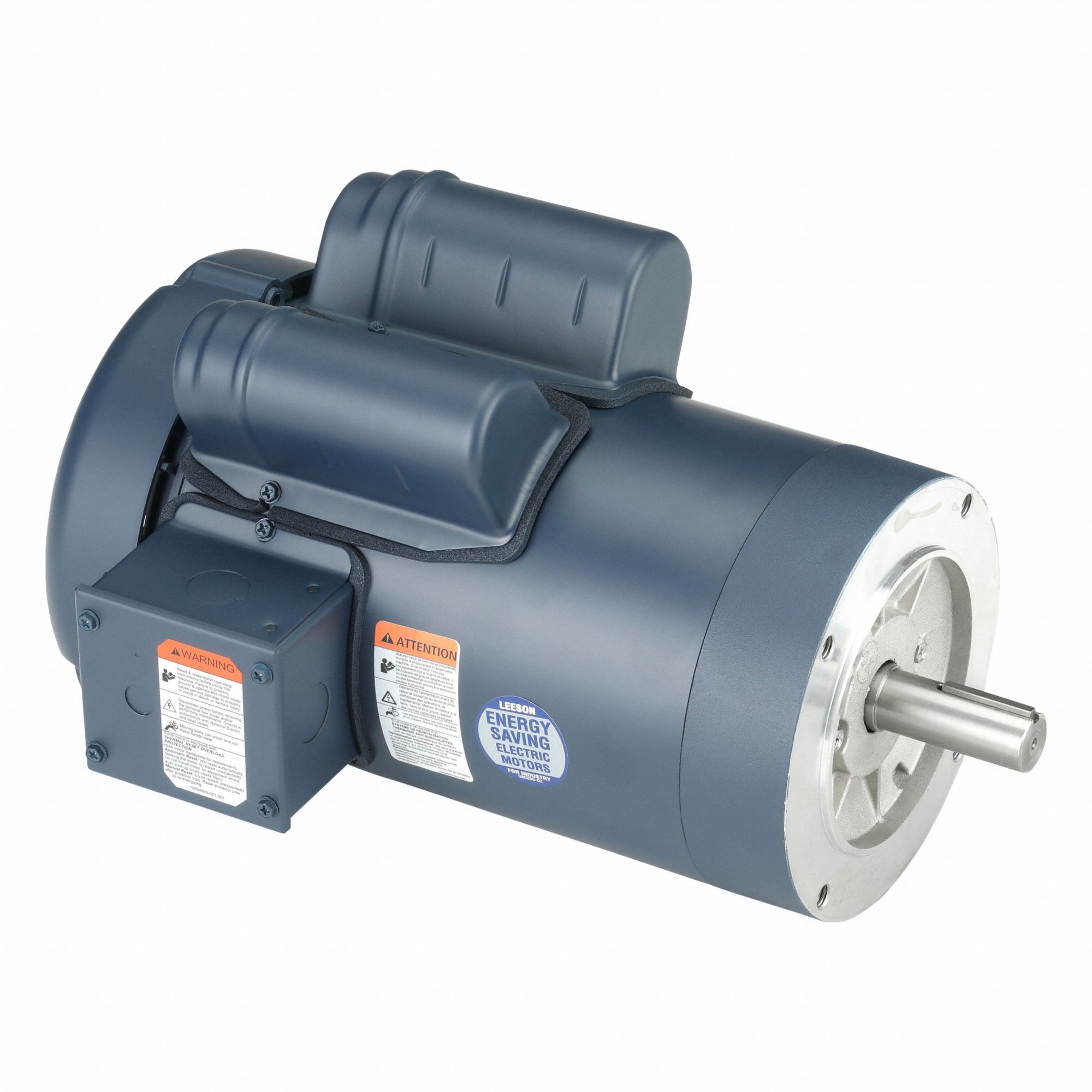 WOODWORKING DUTY MOTOR, CAPACITOR START/RUN, 3 HP, 3,450 NAMEPLATE RPM, 230 V AC