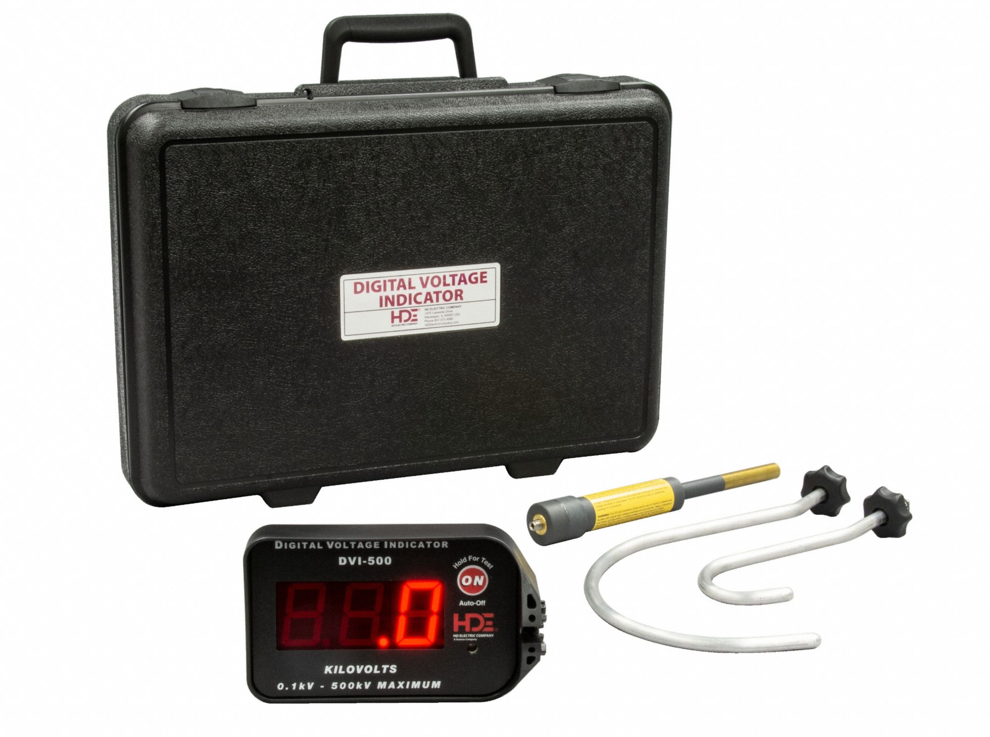 High Voltage Indicator: 100 V to 500 kV, Digital Display, Digital, AC Volt