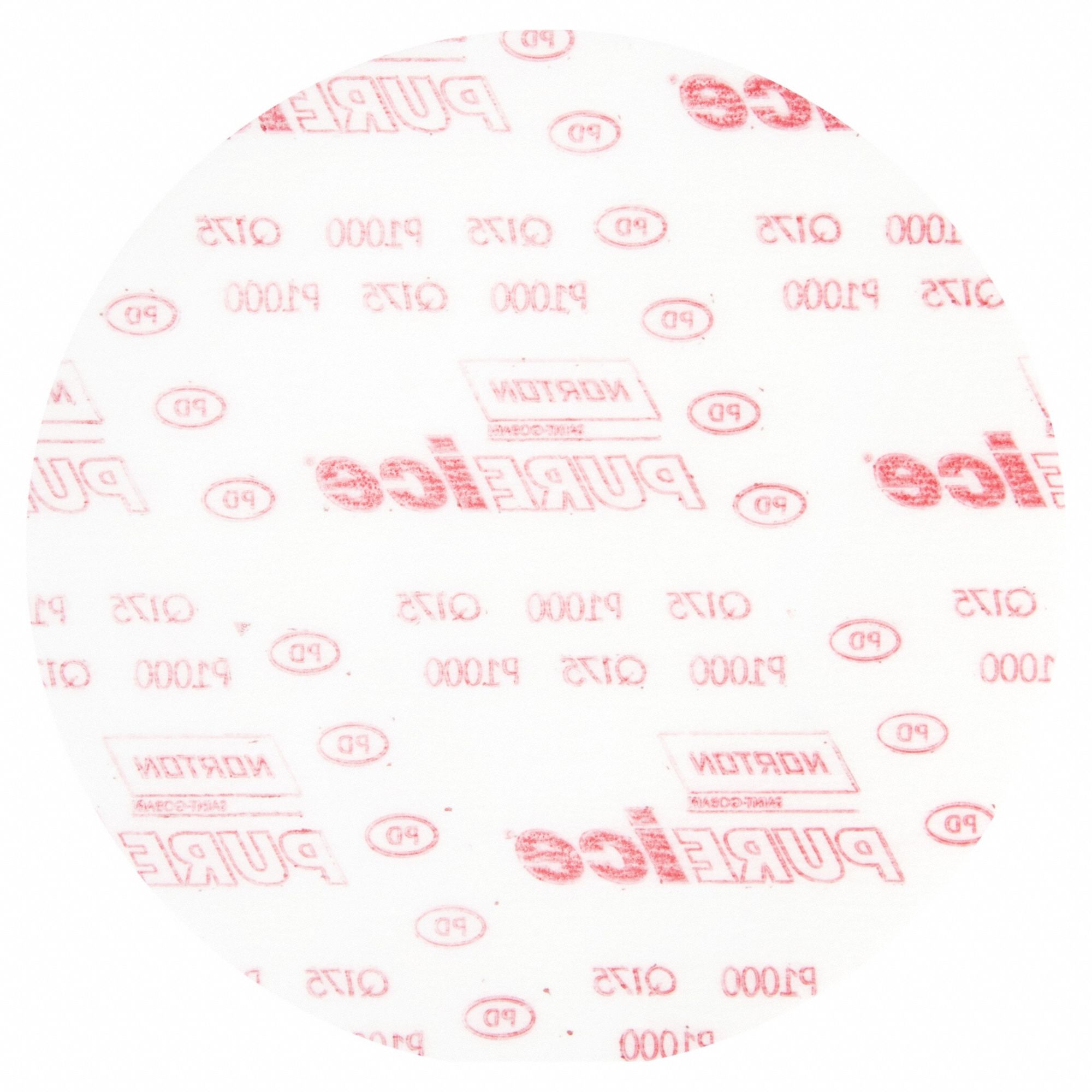 HOOK-AND-LOOP SANDING DISC, 6 IN DIAMETER, NON-VACUUM, ALUMINUM OXIDE, P1000 GRIT, FILM, Q175