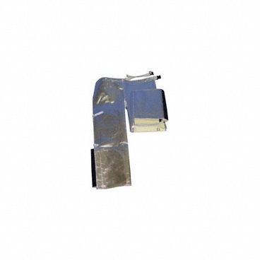 Aluminized Chaps Silver Adjst Belt