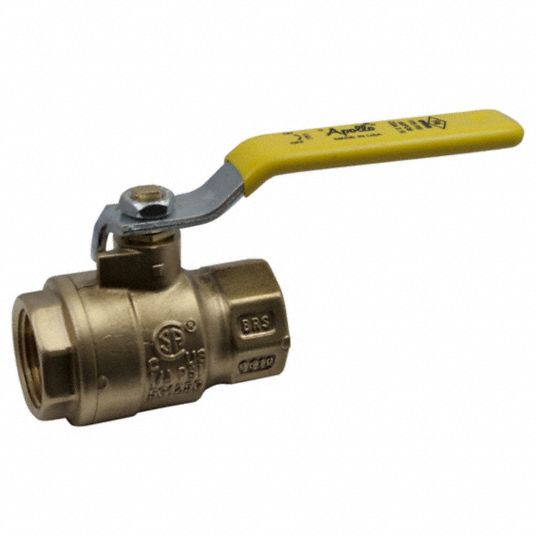 Apollo, 1 In, Brass, Manual Two-way Ball Valve - 804z81