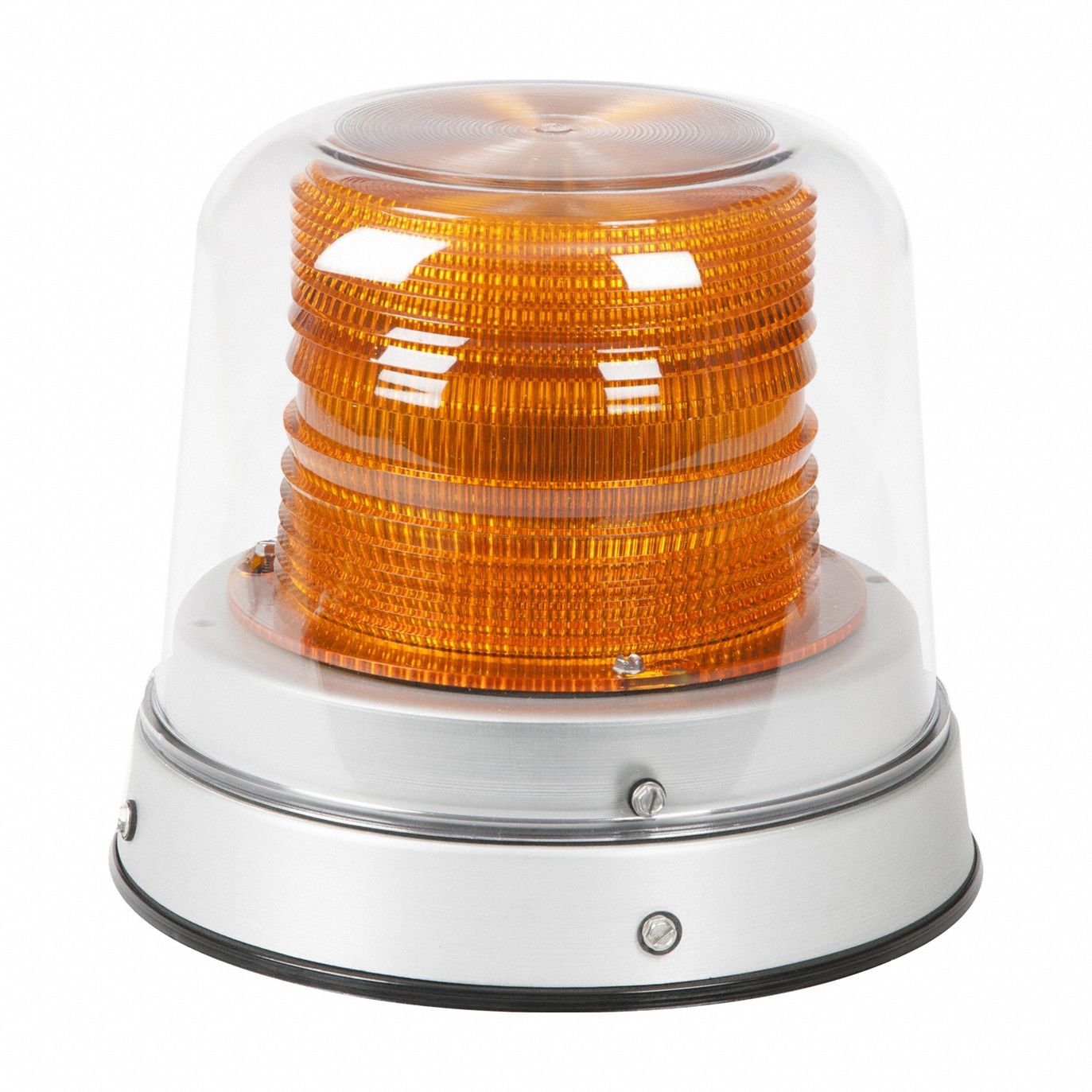 Flashing Beacon: Flashing Beacon, Amber, 8 7/8 in Overall Wd, 6 in Overall Ht, LED