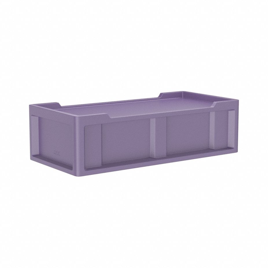 Correctional Bed: Indigo, 86 in Overall Lg, 42 in Overall Wd, 24 in Overall Ht, Polyethylene