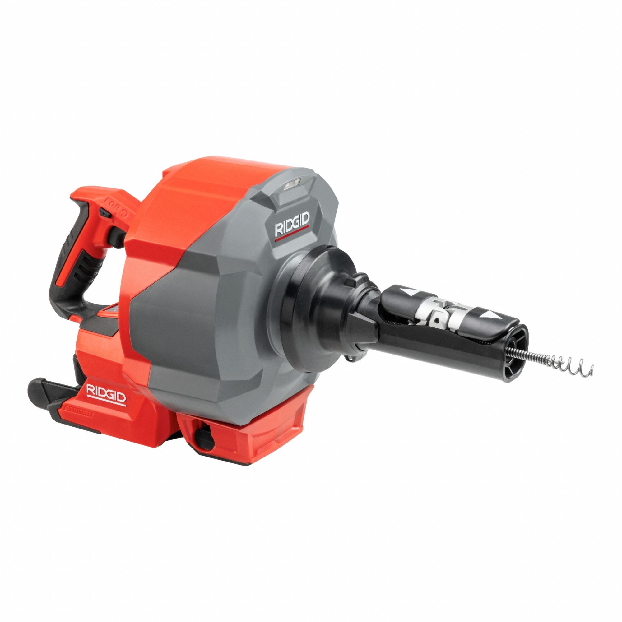 Drain Gun: Cordless, K-46, For 3/4 in to 3 in Pipe, 560 RPM Max., Auto