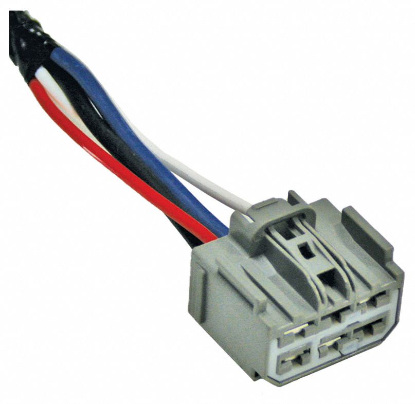 REESE, PreWired, 3 7/8 in Overall Lg, Brake Control Harness 20PP86