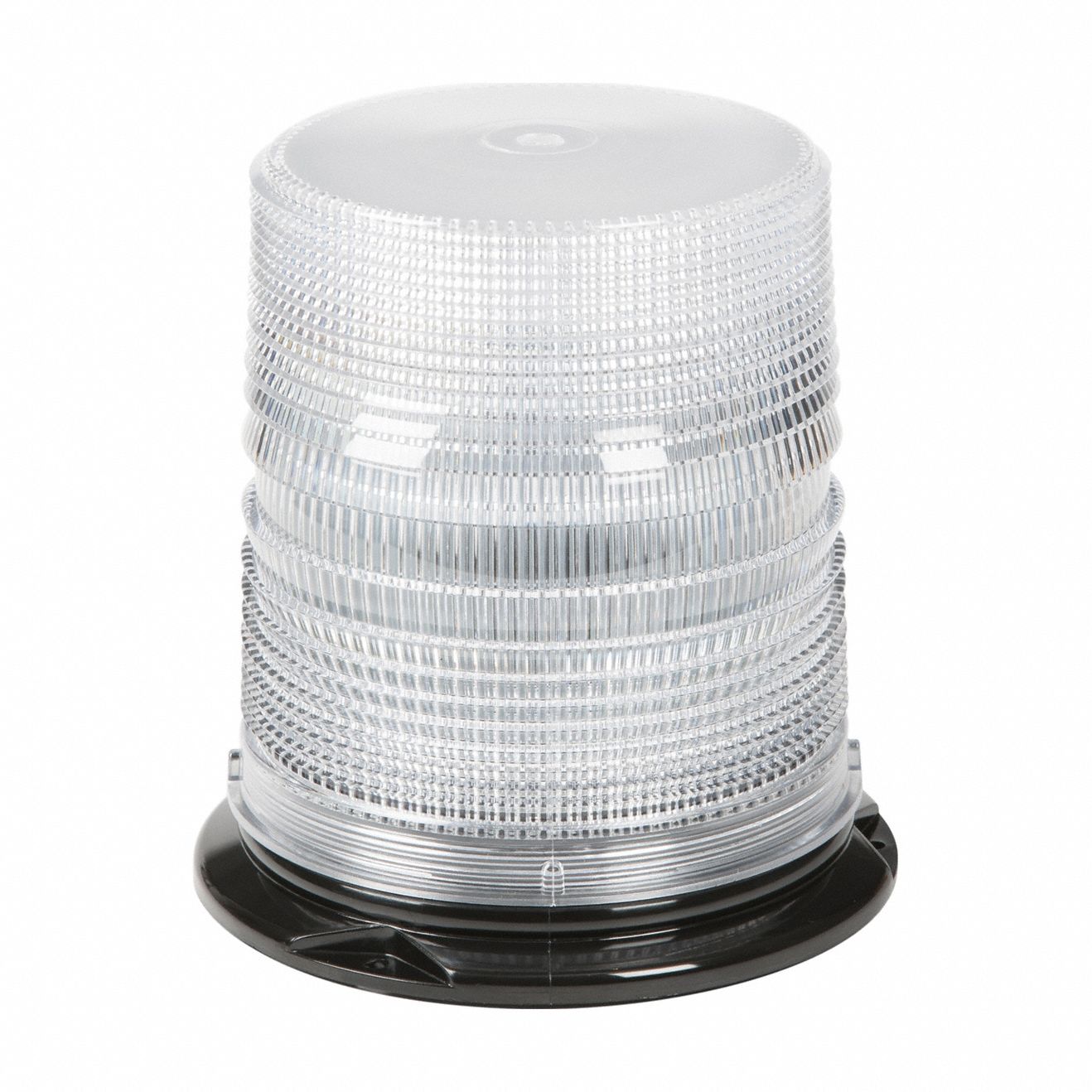 Flashing Beacon: Flashing Beacon, White, 6 3/8 in Overall Wd, 6 11/16 in Overall Ht, LED