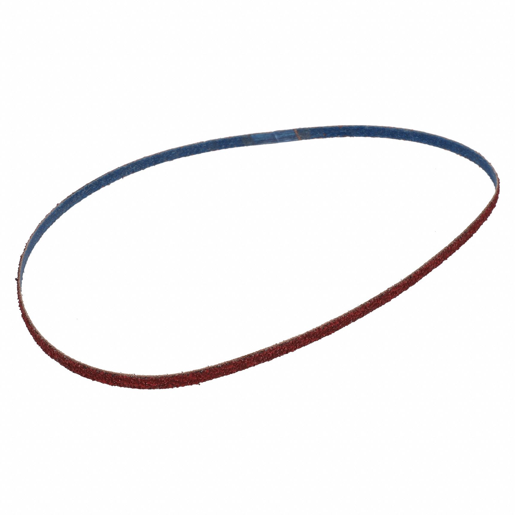 Sanding Belt: 1/4 in W x 24 in L, Ceramic, 40 Grit, Y Wt Polyester Backing, SG R981