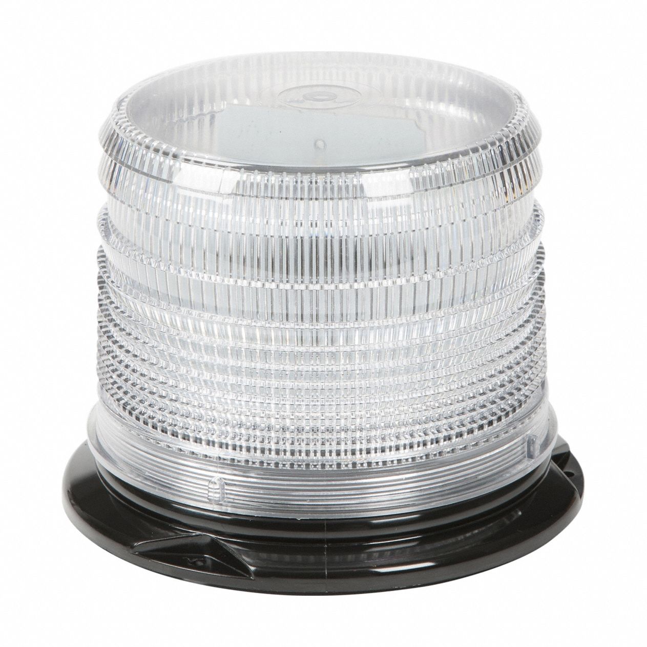 Flashing Beacon: Flashing Beacon, Amber/Blue, 6 3/8 in Overall Wd, 4 7/8 in Overall Ht, LED