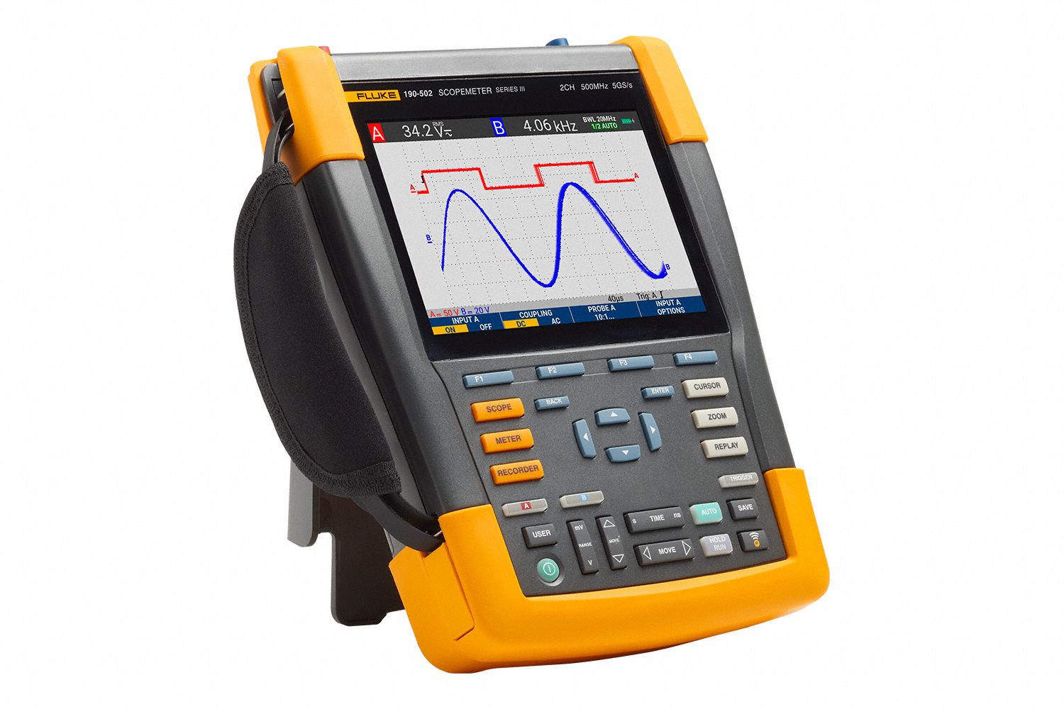 FLUKE, Calibration Certificate, 500 MHz Bandwidth, Digital Oscilloscope
