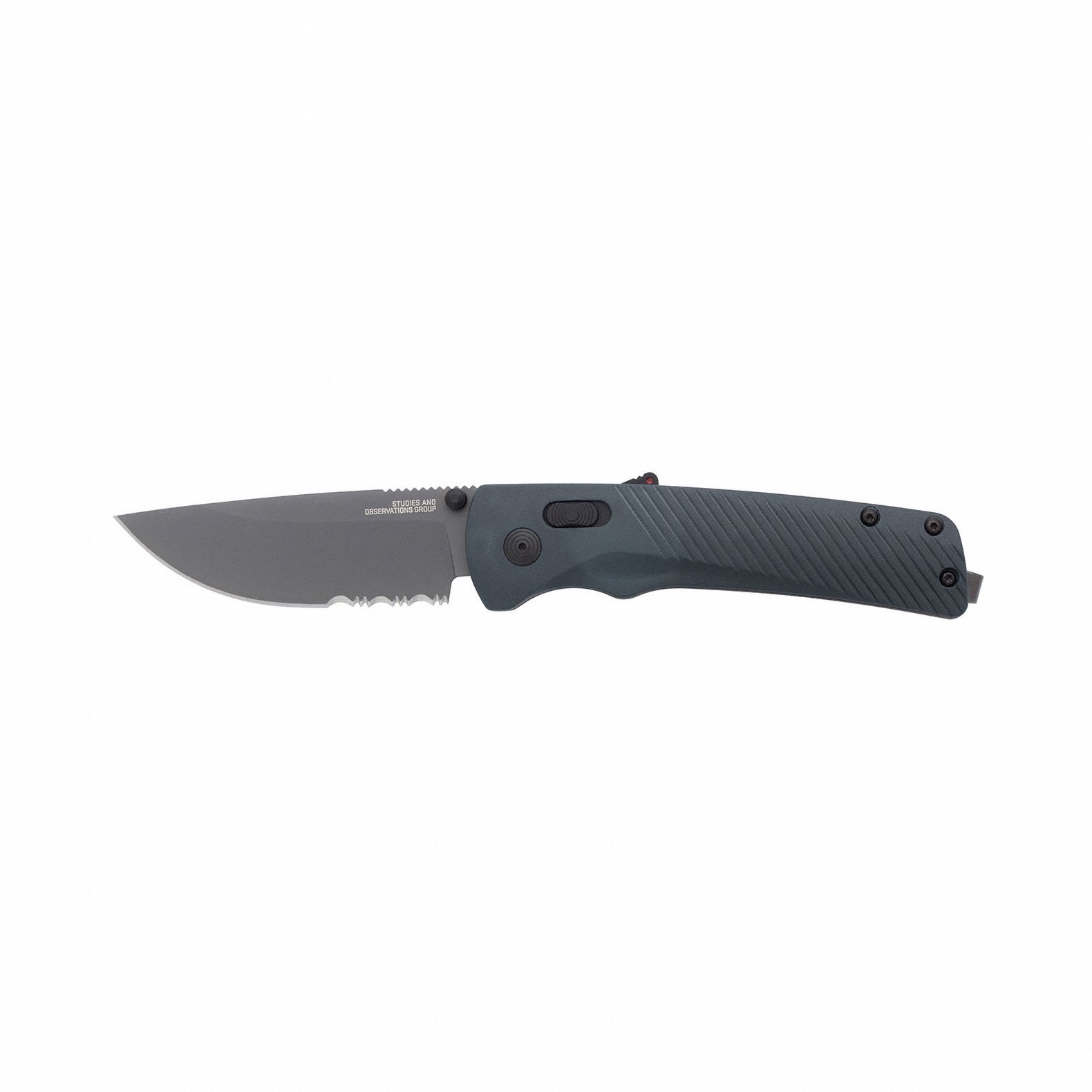 Sog Utility Knife,Serrated,3-1/2 Blade L 11-18-06-41, 1 - Kroger