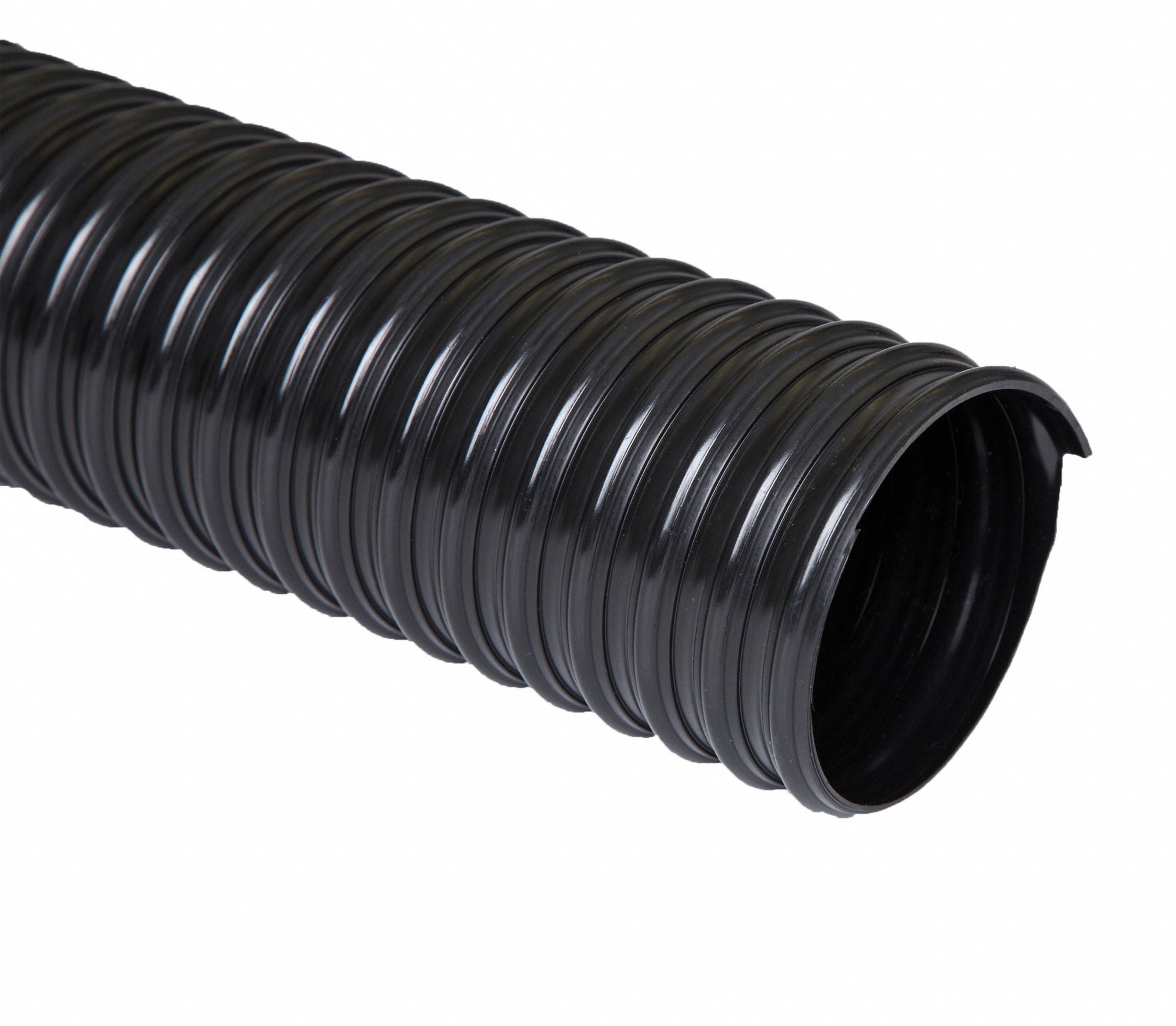 Ducting Hose, 25 ft L, Black