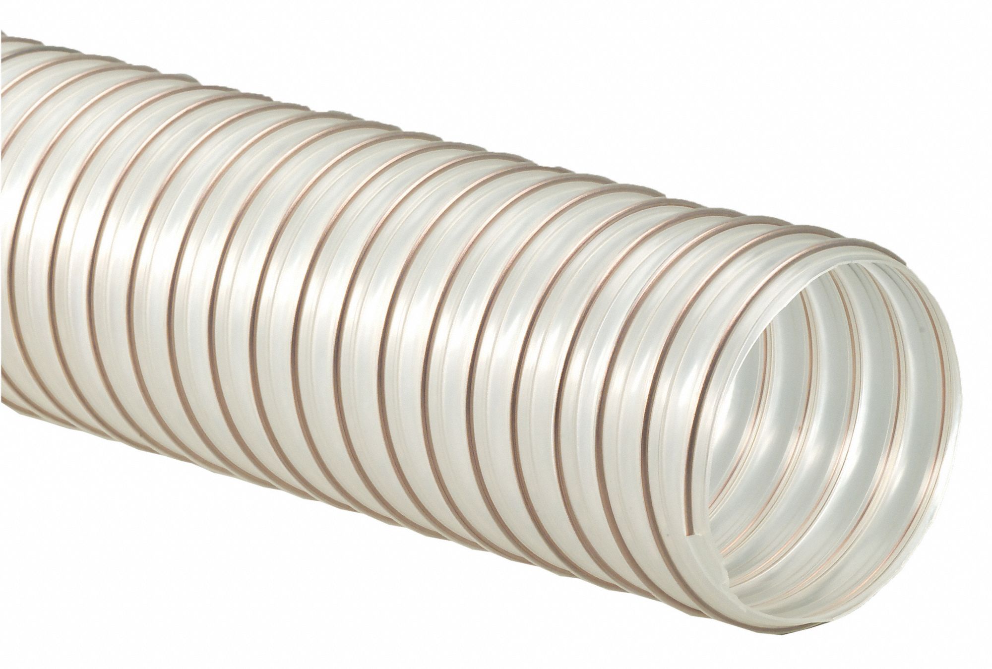 FLEXAUST CO. INC. Industrial Duct Hose, Hose Inside Dia. 6 in, Hose Length 50 ft, Hose Color