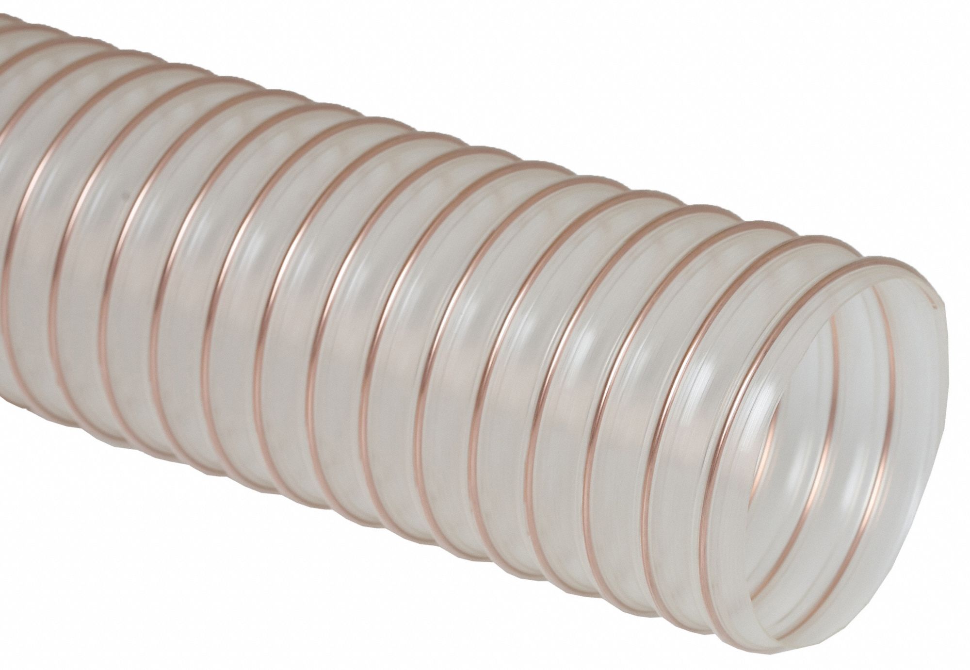 Ducting Hose, 25 ft L, Clear