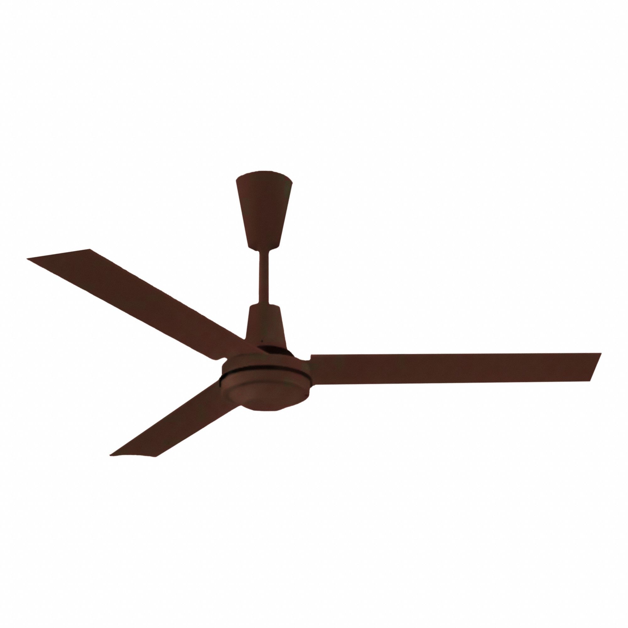 Ceiling Fan: 5 ft Blade Dia, Variable Speeds, 6, 090 cfm, 120V AC, 20 ft Max. Mounting Ht